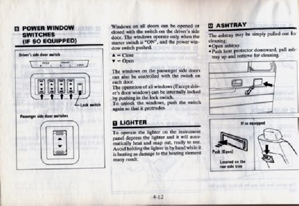 Sample 6 of Isuzu 1989 Isuzu Trooper Complete Technical Manual [PDF]