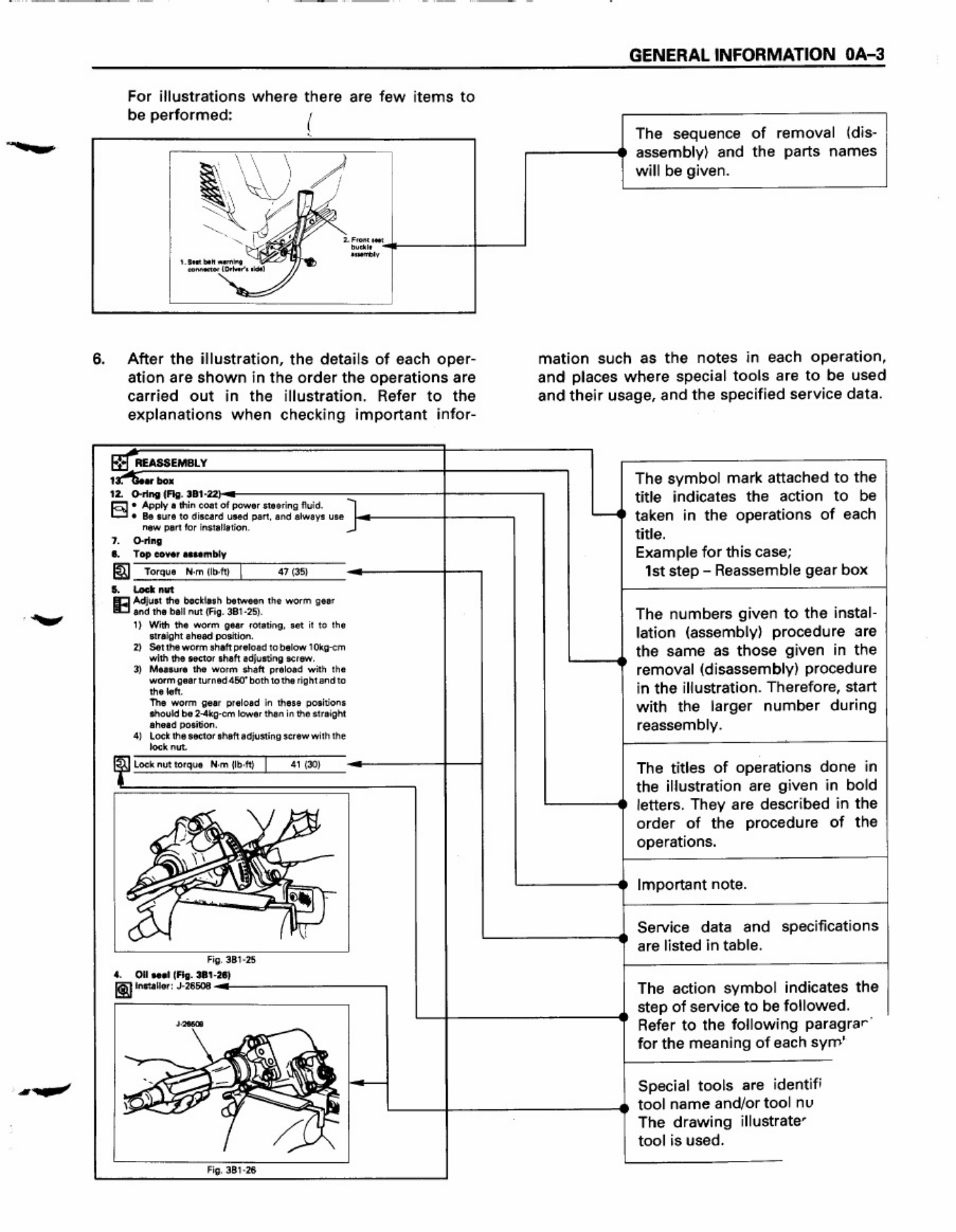 Sample 6 of Isuzu 1995 Isuzu Trooper Workshop Service Manual [PDF]