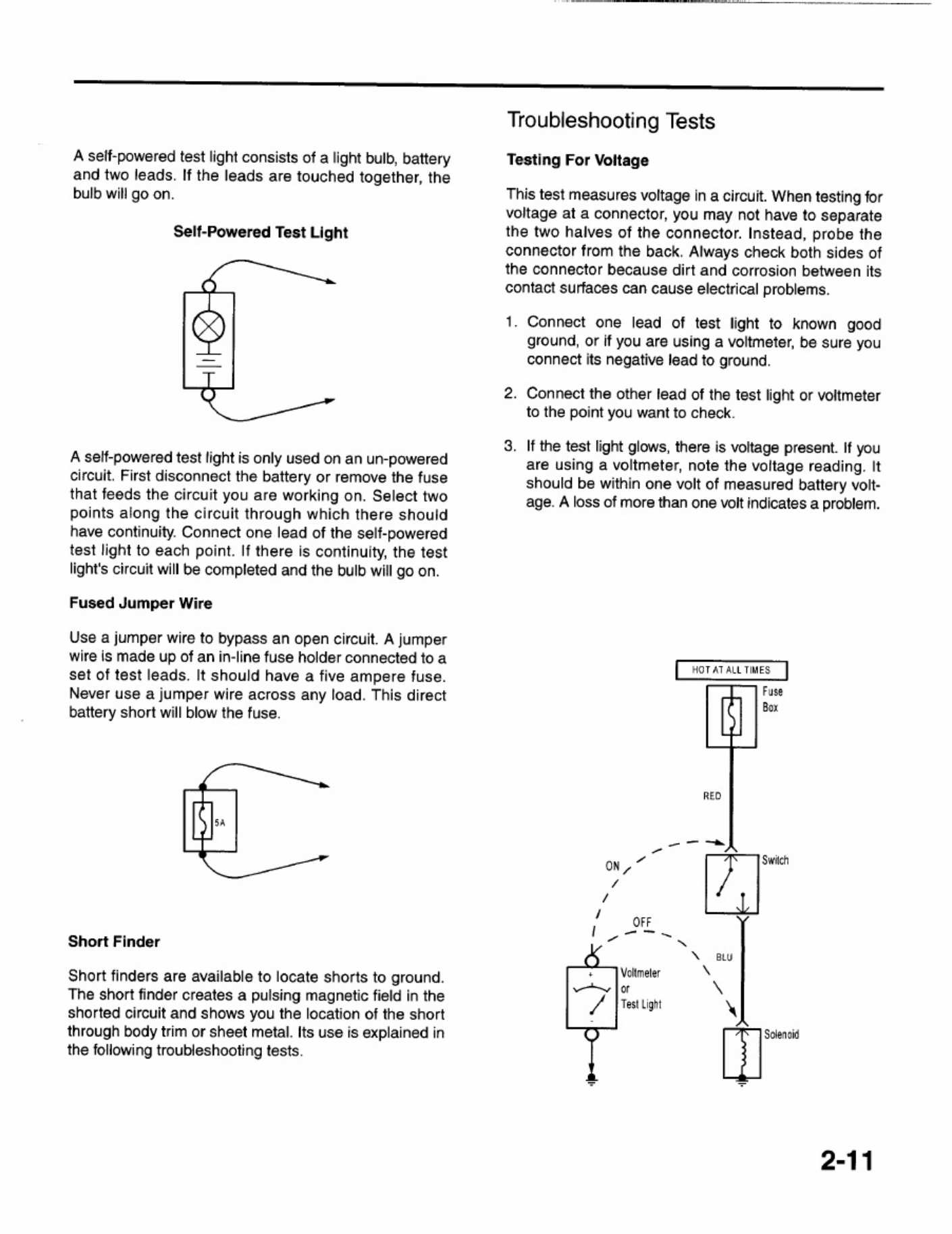 Sample 7 of Isuzu 2001 Isuzu NPR Electrical Complete Electrical Wiring Schematic & System Diagram [PDF]