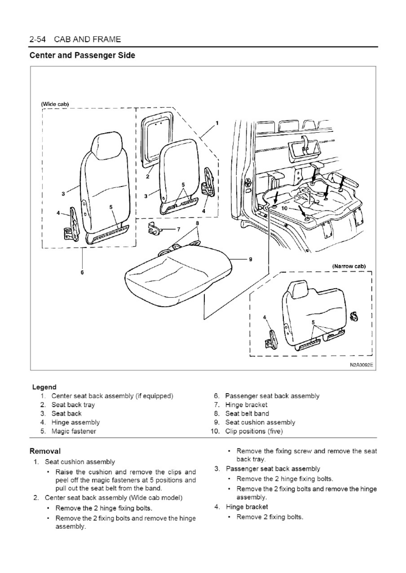 Sample 6 of Isuzu 2005 Isuzu Elf - N-Series - Frame a Technical Manual [PDF]