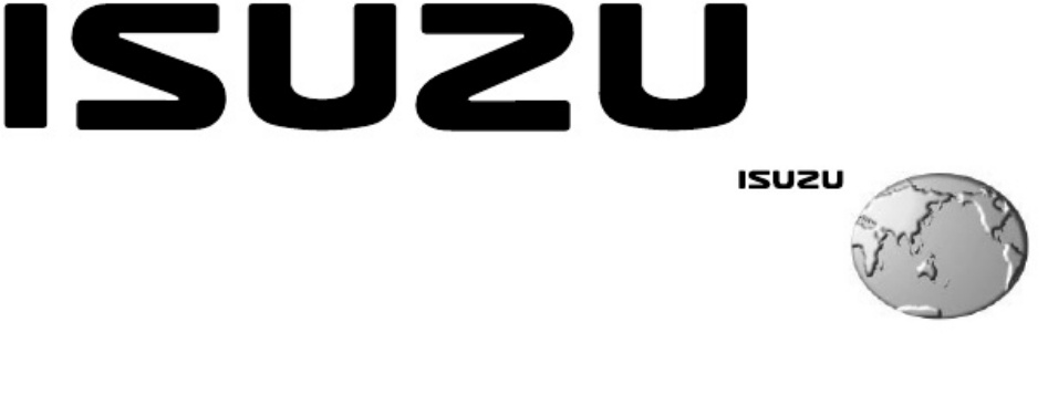 Isuzu 2007 Isuzu 4HK1-TC Workshop Service Manual [PDF] cover