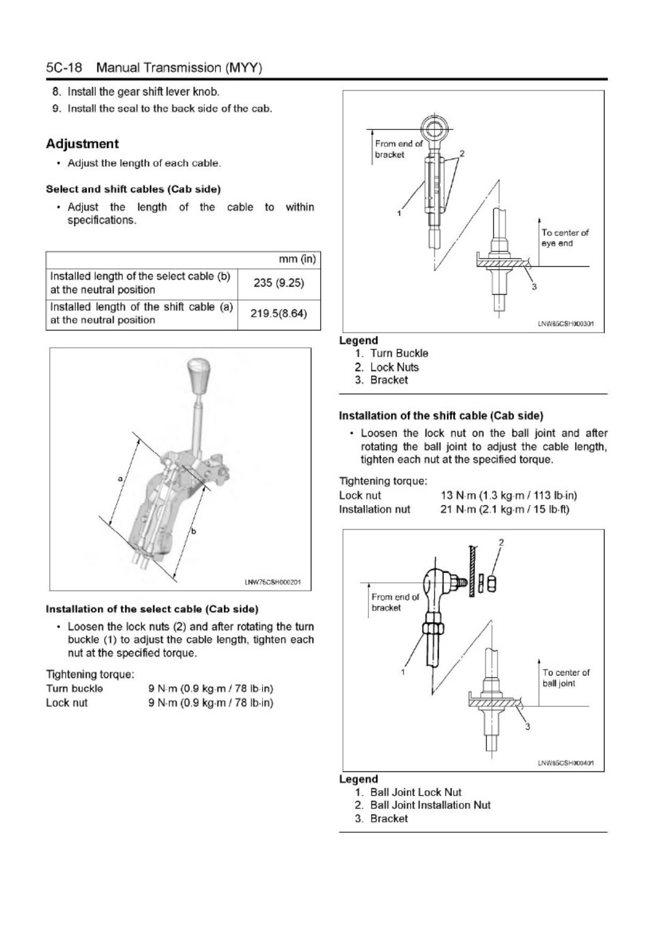 Sample 8 of Isuzu 2008my N Series Transmission Myy Workshop Service Manual [PDF]