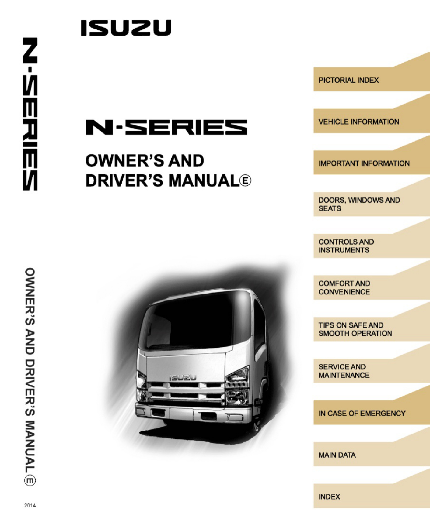 Isuzu 2014 N-Series Isuzu Technical Manual [PDF] cover