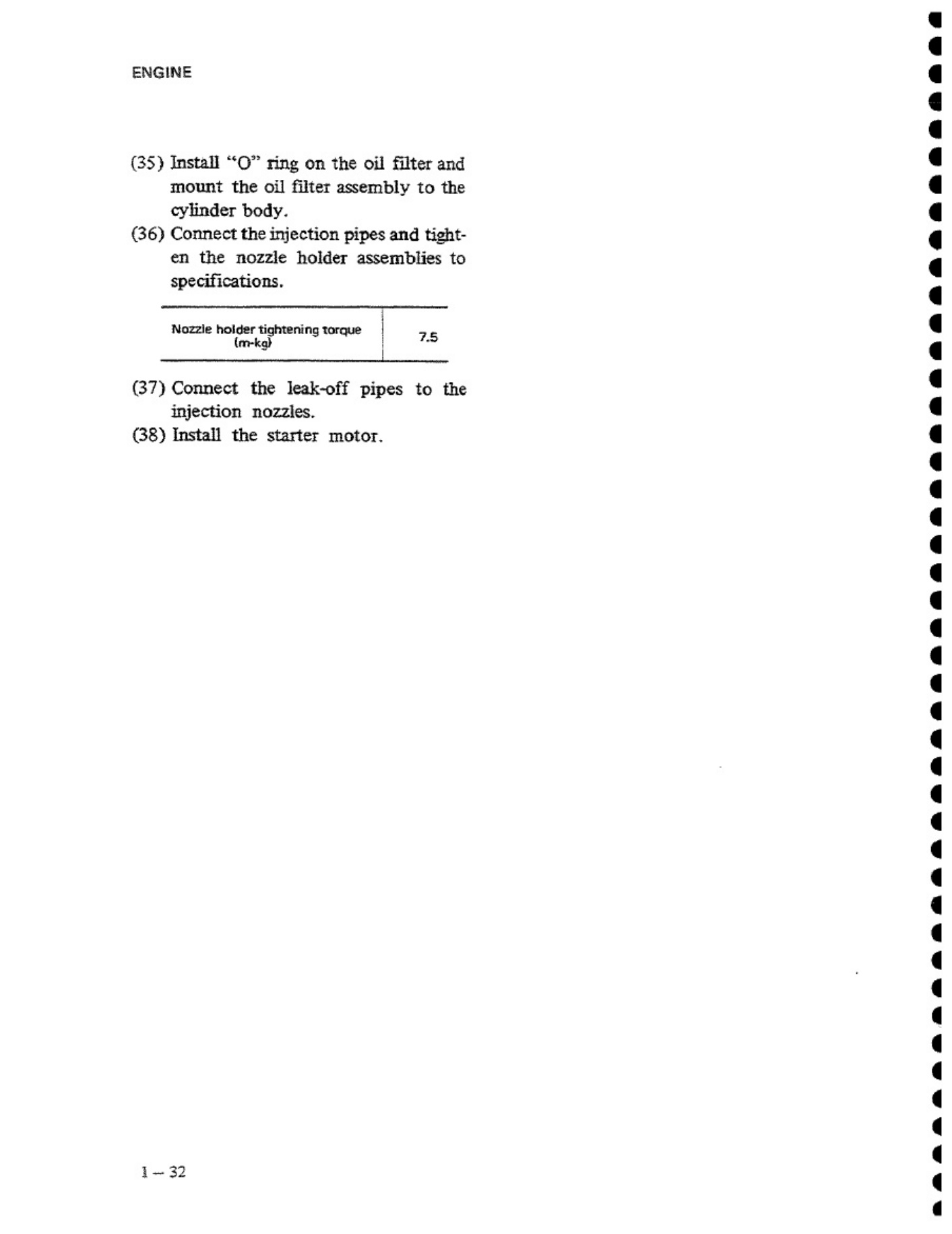 Sample 4 of Isuzu 2AA1 To 3AB1 Workshop Service Manual [PDF]