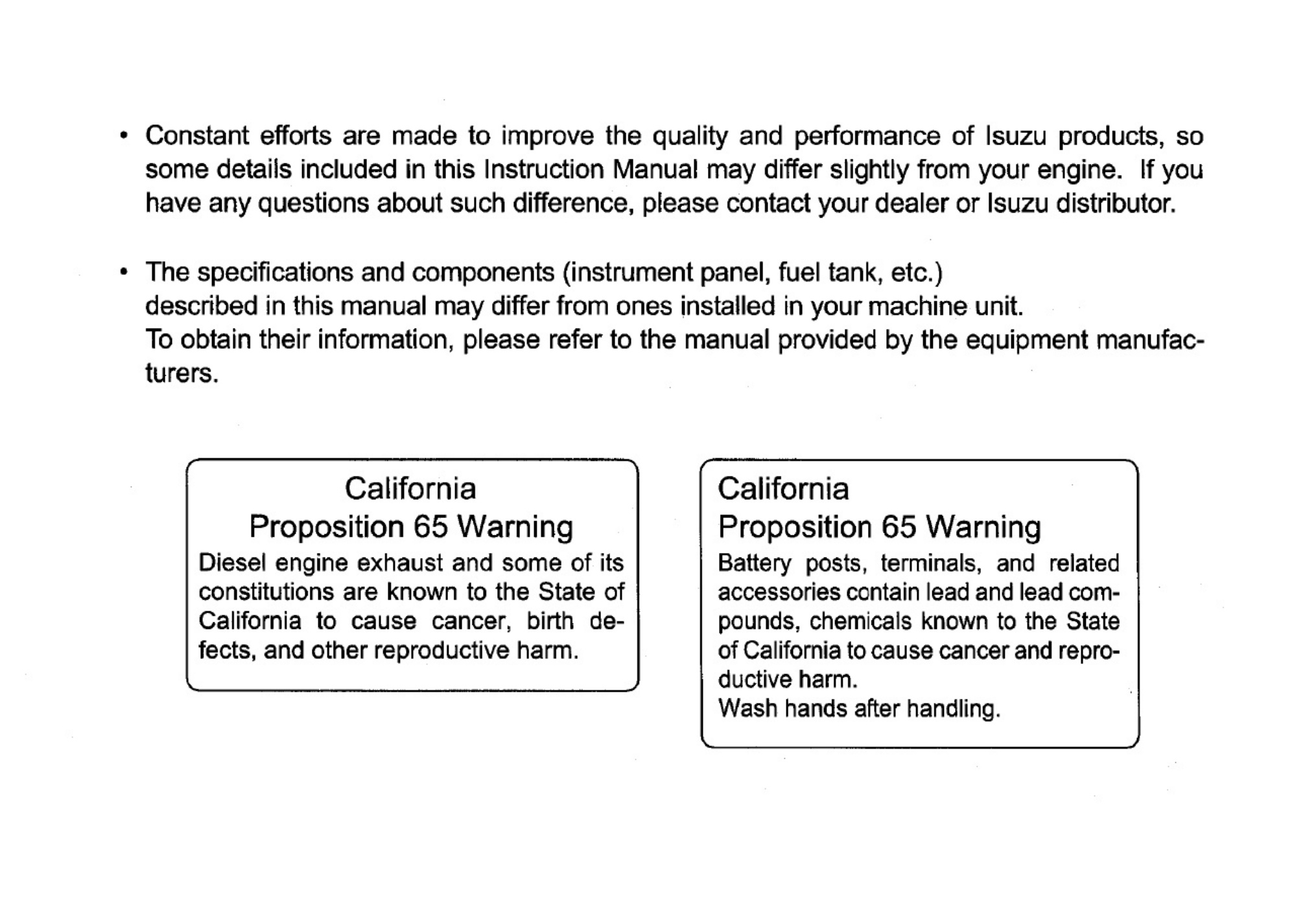 Sample 2 of Isuzu 3CD1 Engine Instruction Technical Manual [PDF]
