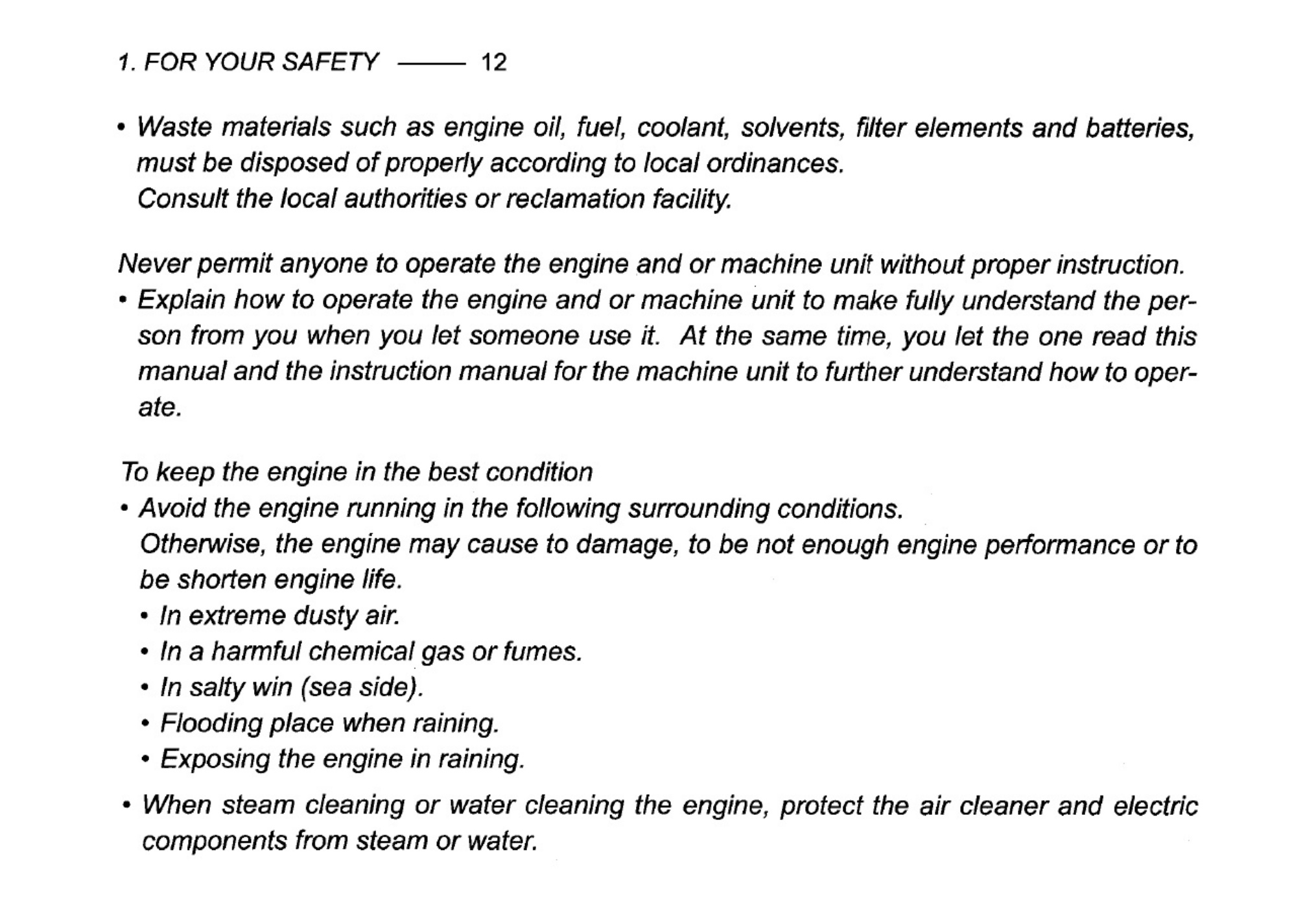 Sample 4 of Isuzu 3CD1 Engine Instruction Technical Manual [PDF]