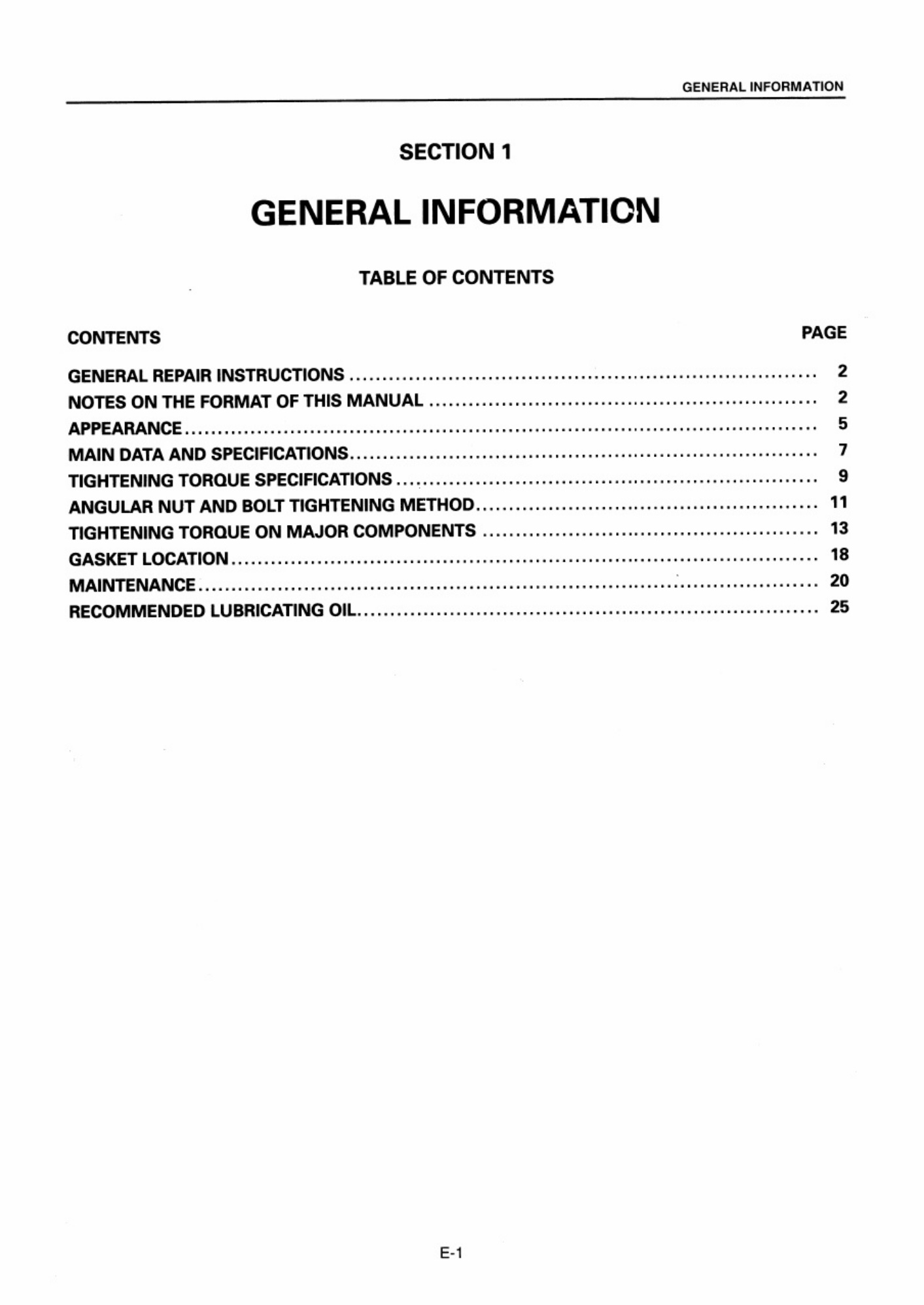 Sample 2 of Isuzu 3la1 3lb1 3ld1 Technical Manual [PDF]
