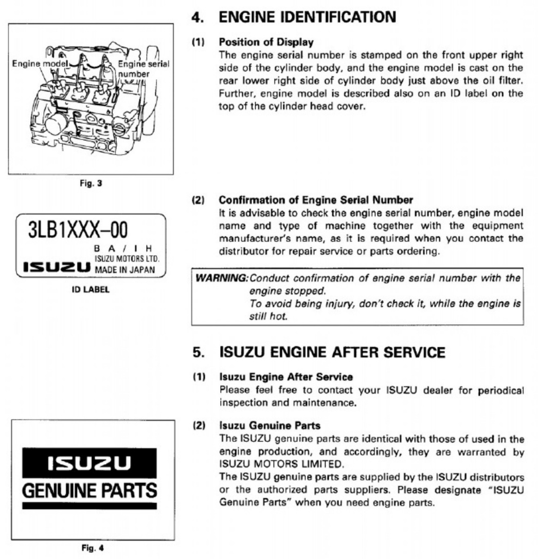 Sample 5 of Isuzu 3LD1 Engine Technical Manual [PDF]