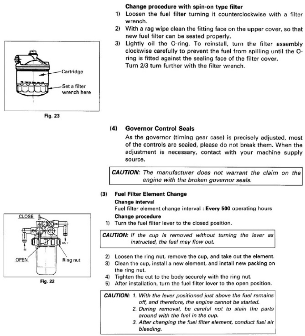 Isuzu 3LD1 Engine Technical Manual [PDF] cover