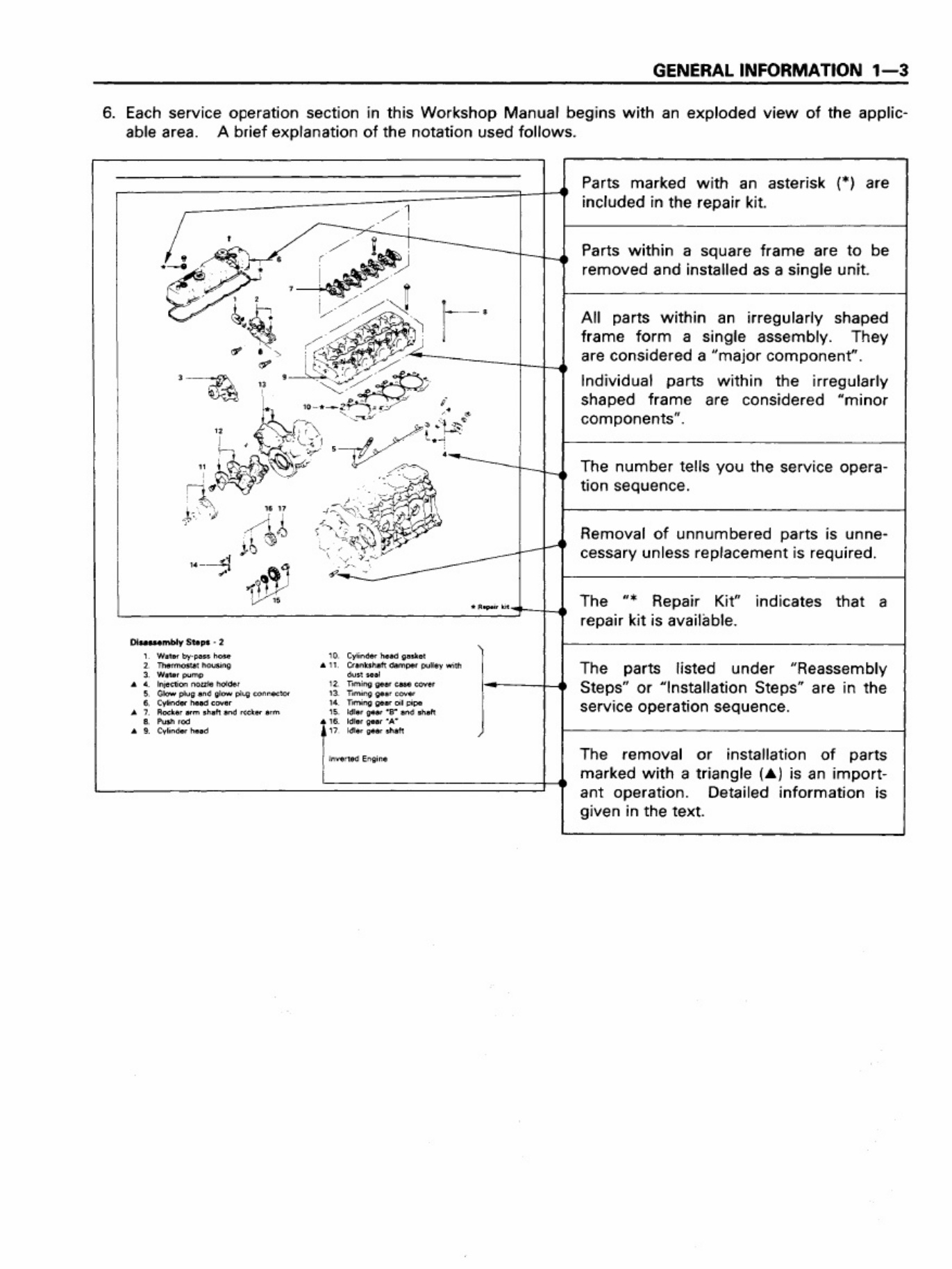 Sample 2 of Isuzu 4BD1 Engine Workshop Service Manual [PDF]