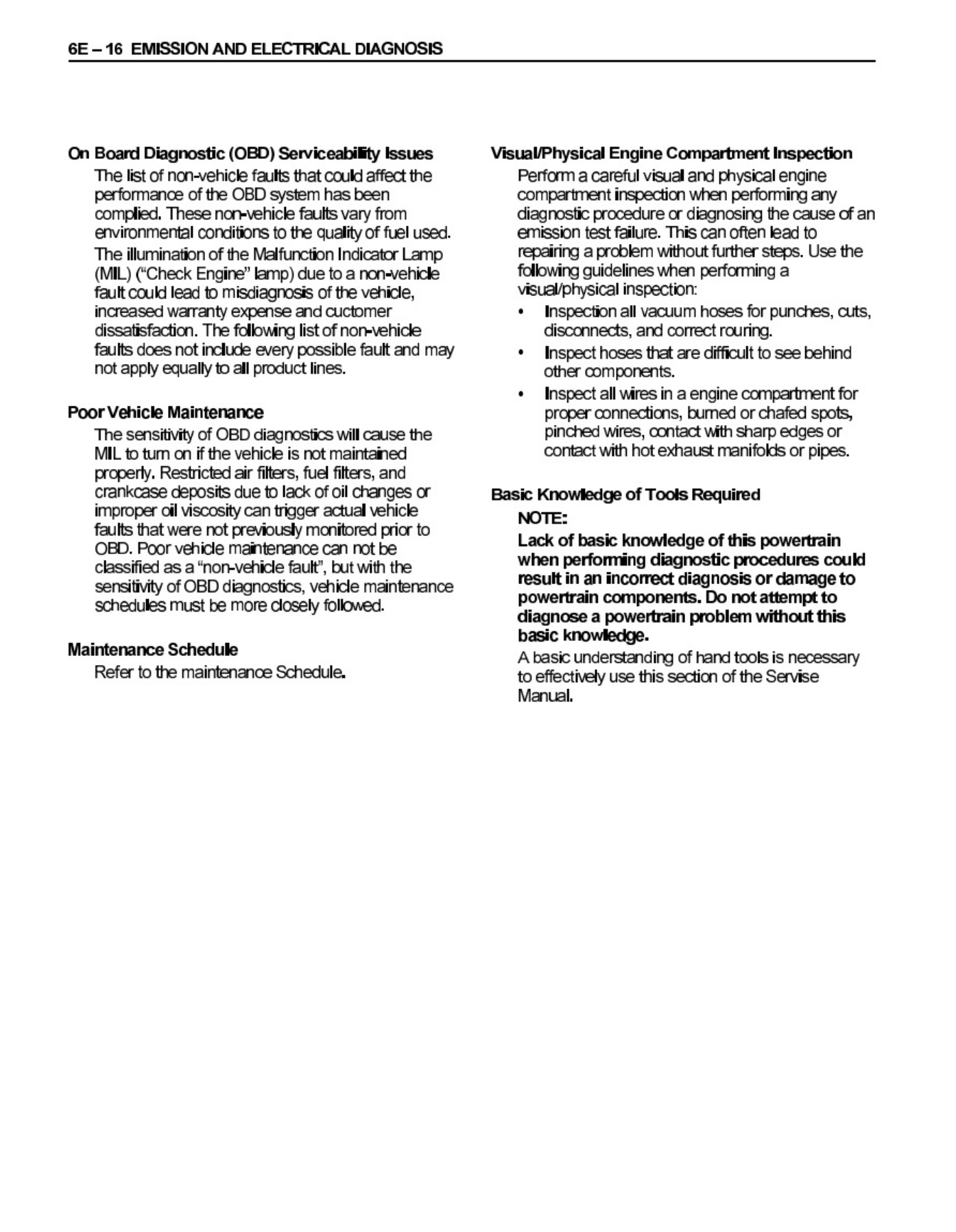 Sample 6 of Isuzu 4H Series Engine Technical Manual [PDF]