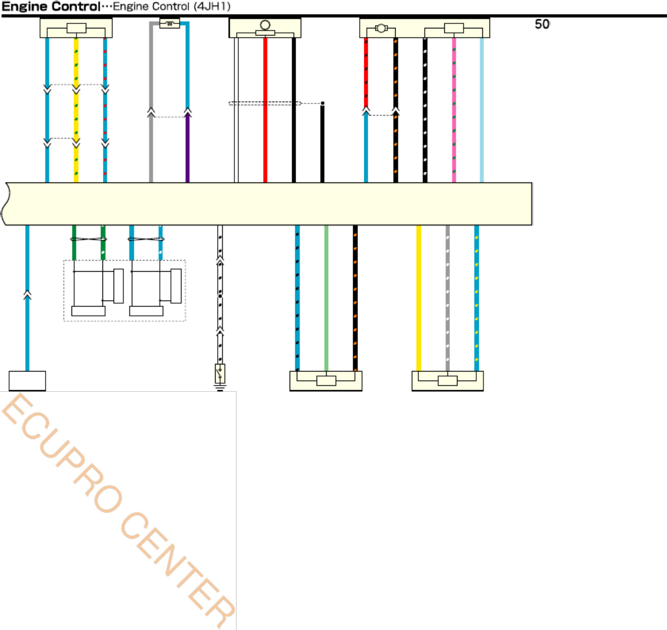 Sample 6 of Isuzu 4HK1_4JJ1 Wiring Diagrams Complete Electrical Wiring Schematic & System Diagram [PDF]