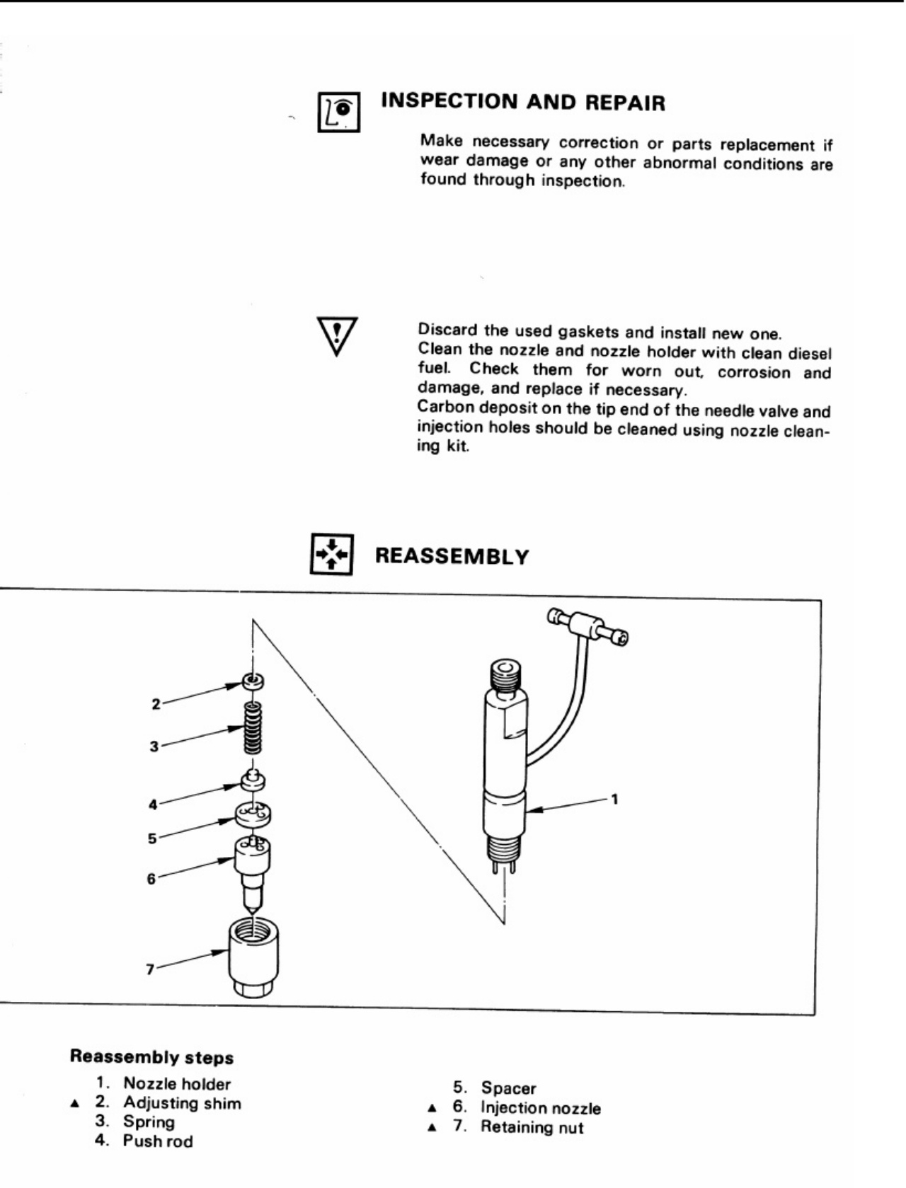 Isuzu 4JB1 Engine Technical Manual [PDF] cover