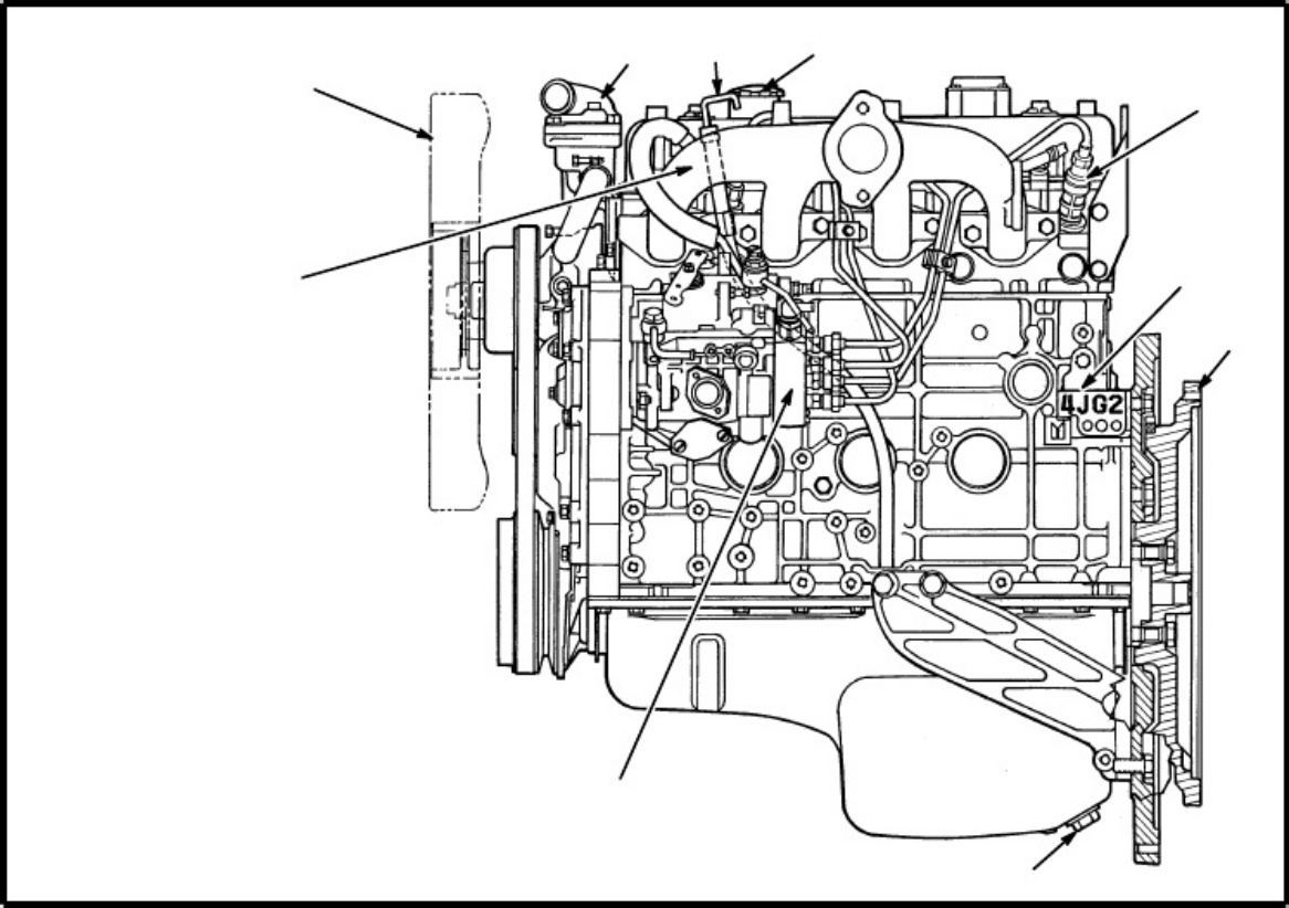 Sample 3 of Isuzu 4JG2 Engine Workshop Service Manual [PDF]