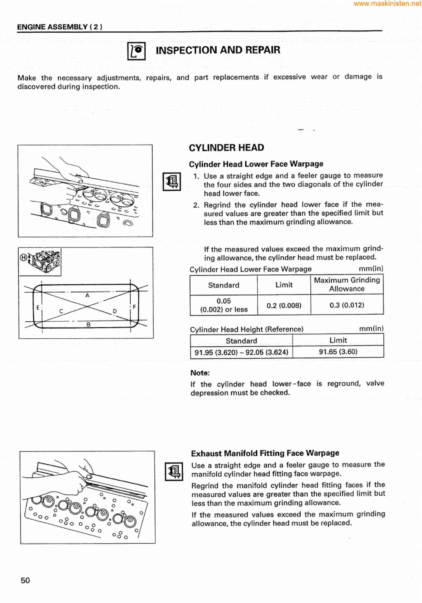 Sample 4 of Isuzu 4JG2 Workshop Service Manual [PDF]