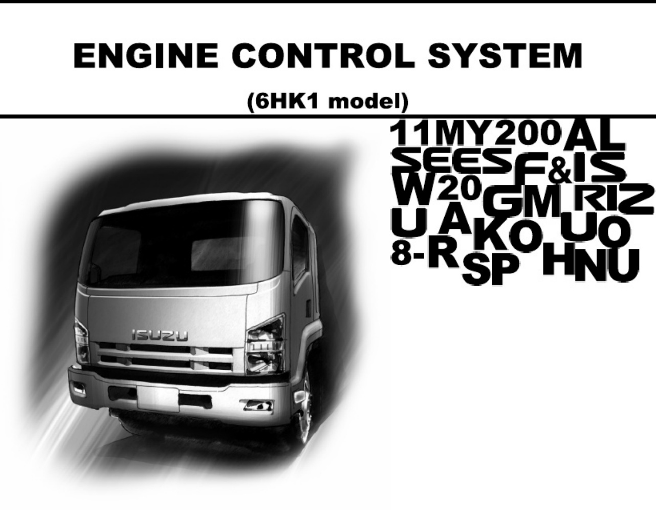 Isuzu 6HK1 Engine DTC Guide Technical Manual [PDF] cover
