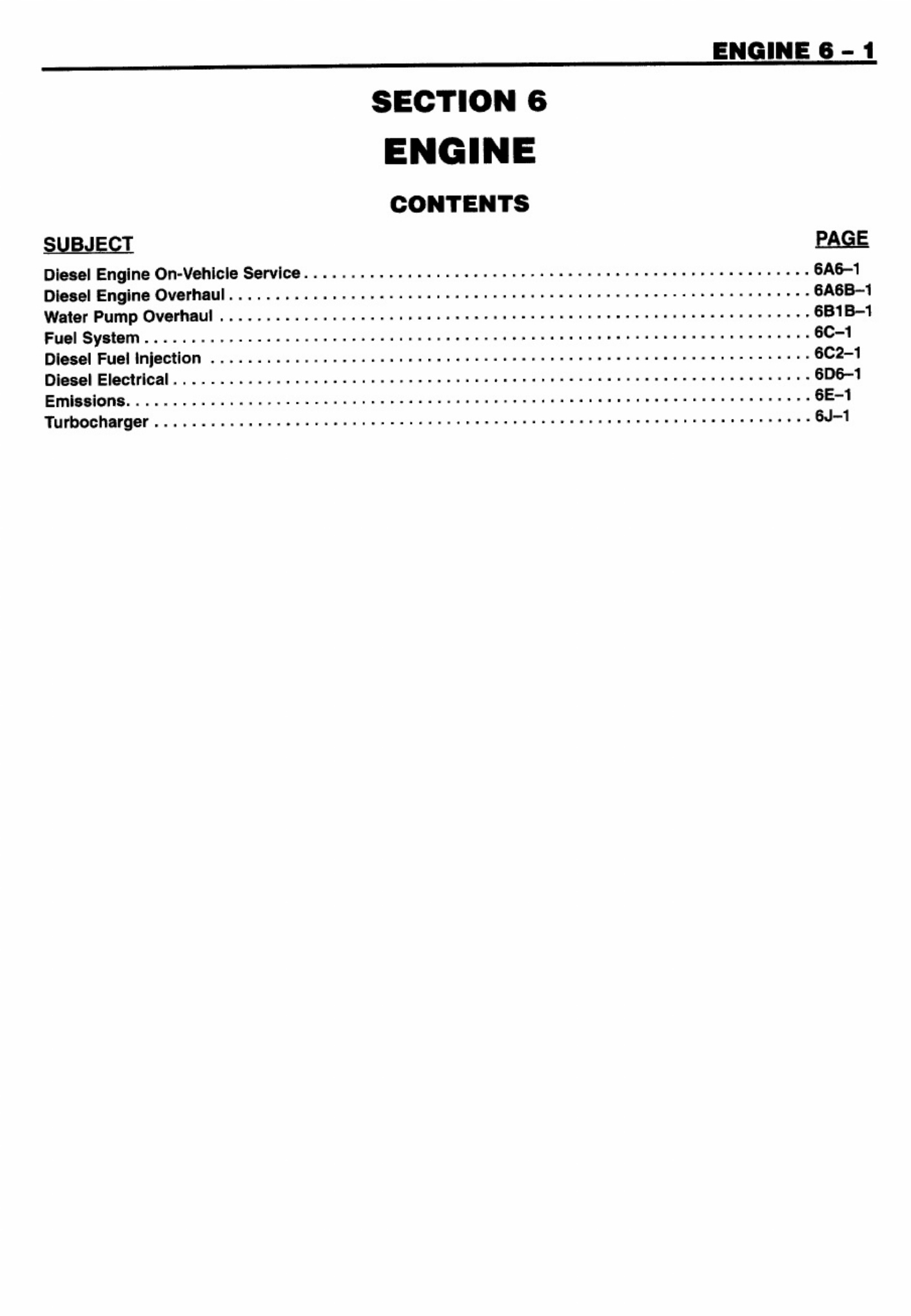 Sample 2 of Isuzu 6hk1 Technical Manual [PDF]
