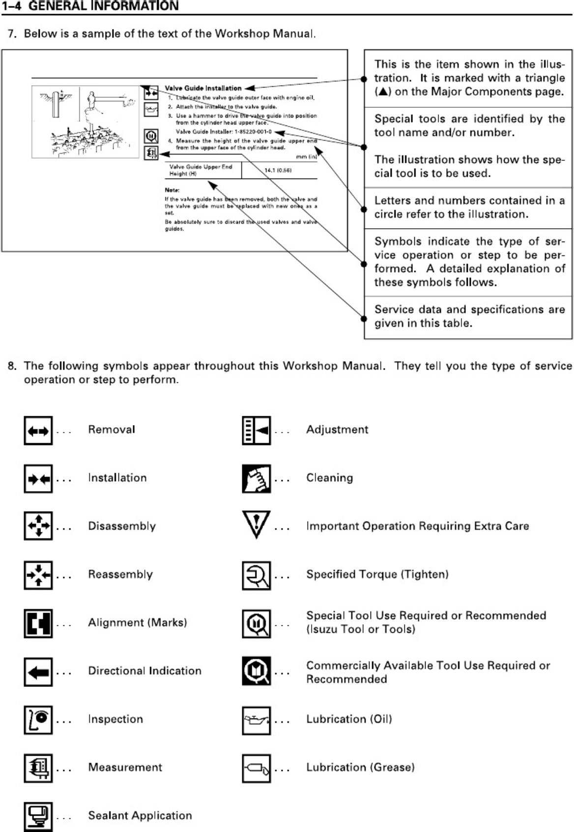 Sample 2 of Isuzu 8BG1 Technical Manual [PDF]