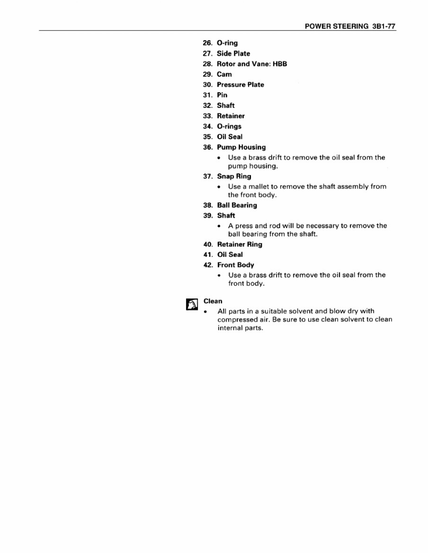 Sample 6 of Isuzu 99 - 2003 Isuzu NPR NQR NKR Steerin Technical Manual [PDF]