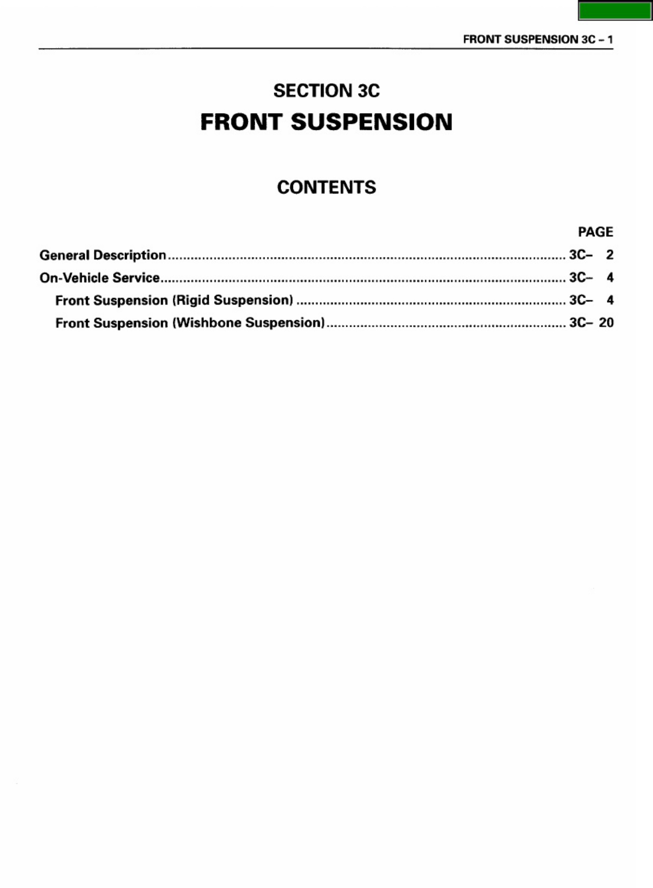 Sample 7 of Isuzu 99 - 2003 Isuzu NPR NQR NKR Steerin Technical Manual [PDF]