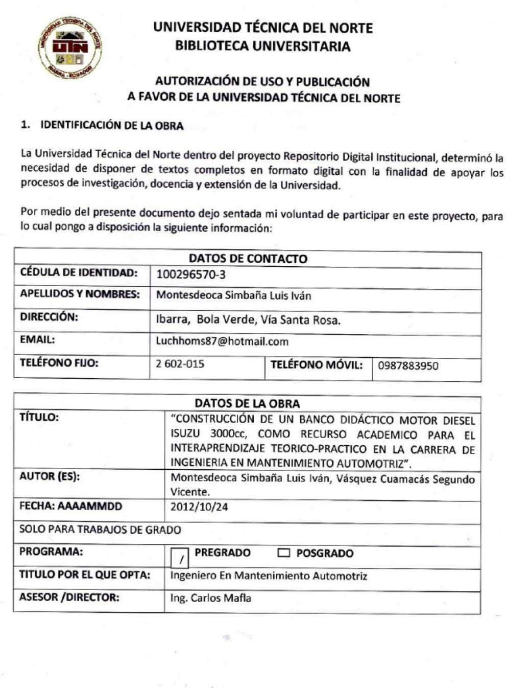 Sample 8 of Isuzu Banco Did ctico Motor Di sel Isuzu Technical Manual [PDF]