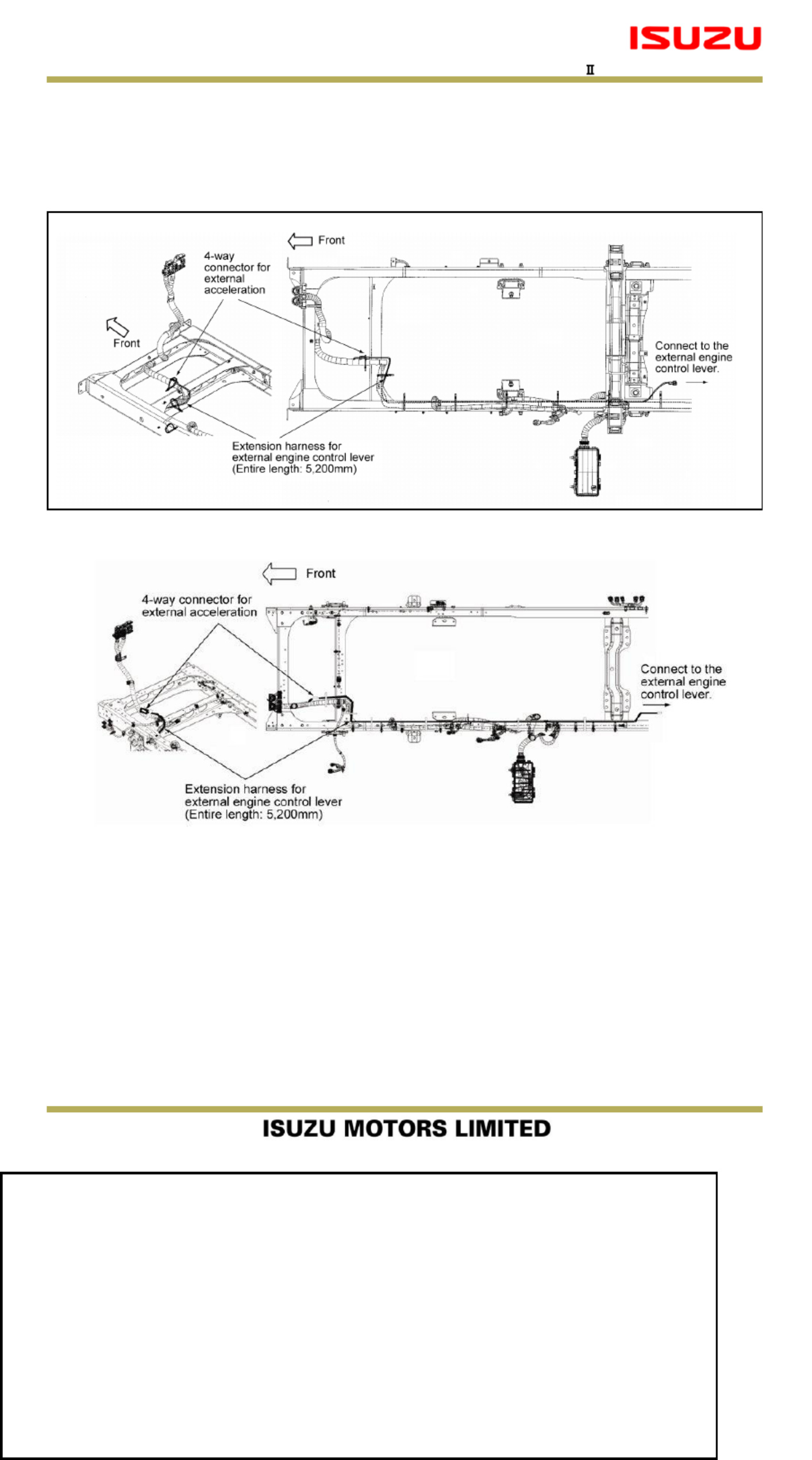 Sample 6 of Isuzu Body Builders Guide 2013 Technical Manual [PDF]