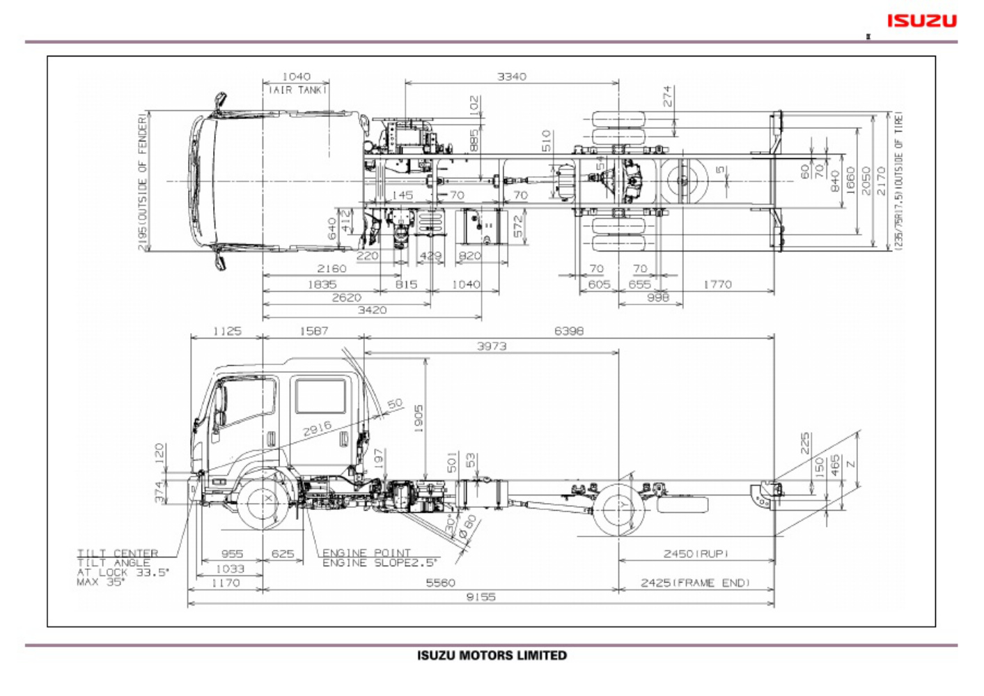 Sample 7 of Isuzu Body Builders Guide 2013 Technical Manual [PDF]