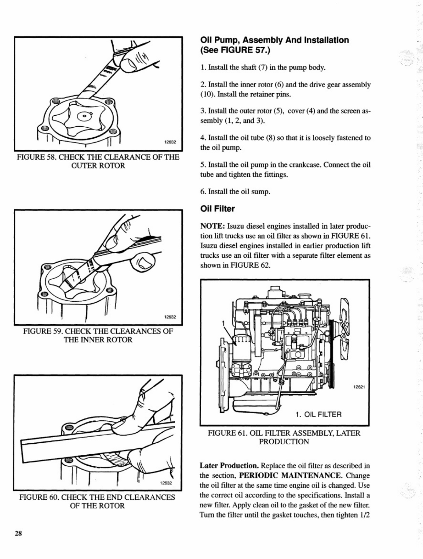 Isuzu C240 2 4L Engine Technical Manual [PDF] cover