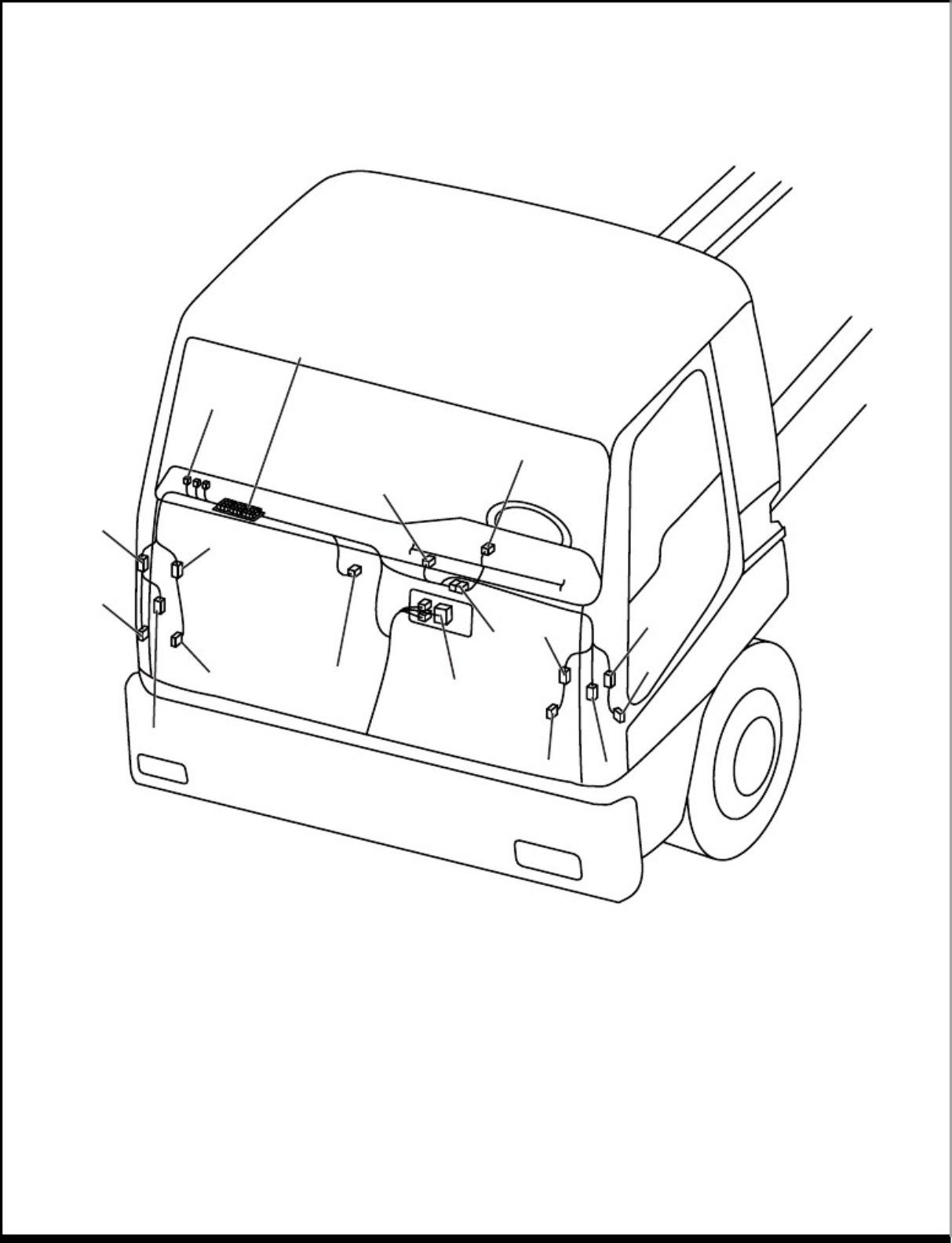 Sample 5 of Isuzu C E Series Electrical Complete Electrical Wiring Schematic & System Diagram [PDF]