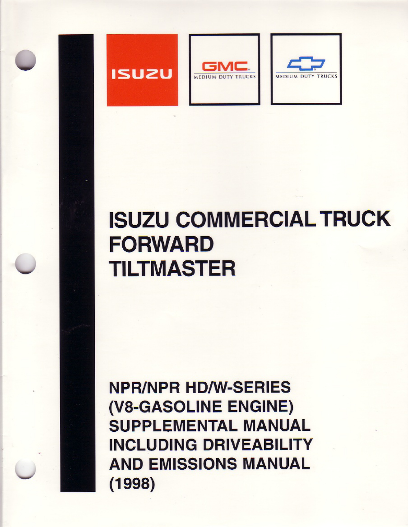 Sample 4 of Isuzu Commerical Truck NPR 1998 Workshop Service Manual [PDF]