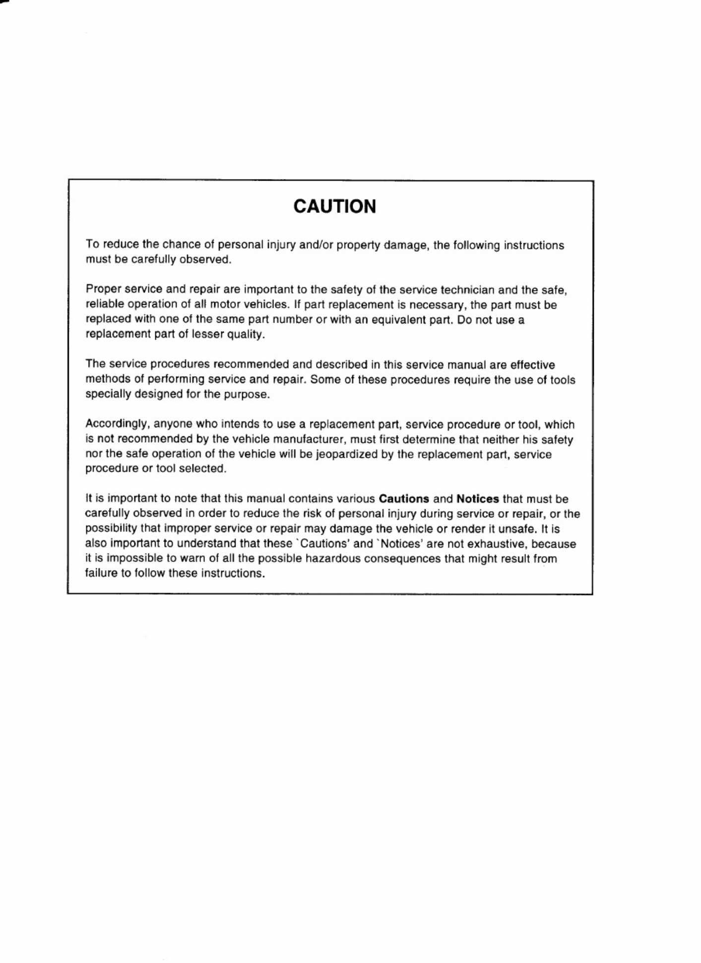 Sample 5 of Isuzu Commerical Truck NPR 1998 Workshop Service Manual [PDF]