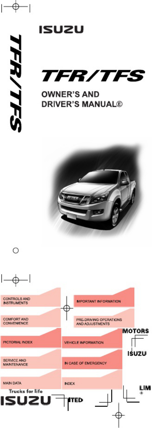 Isuzu D Max Owners Technical Manual [PDF] cover