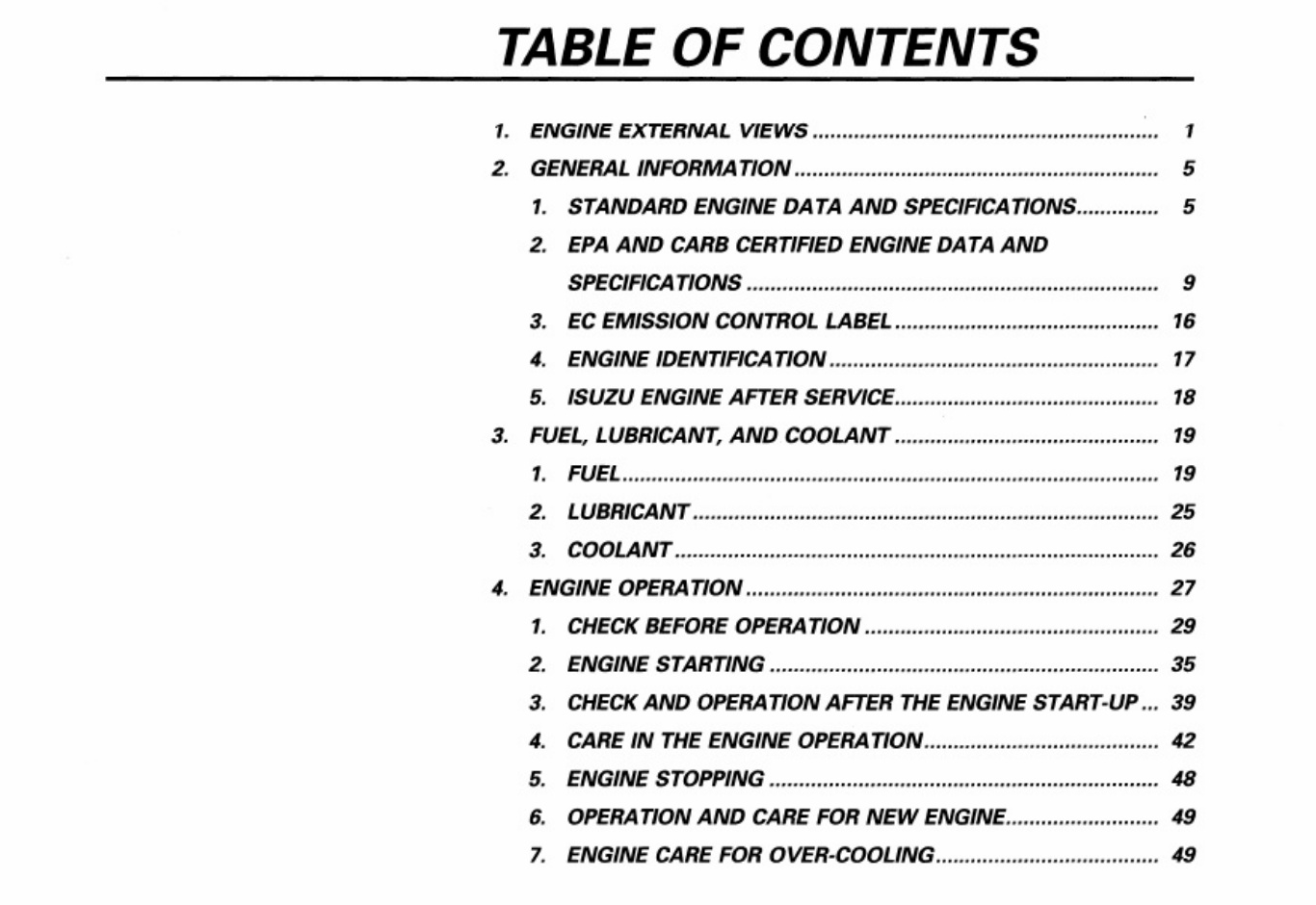 Sample 2 of Isuzu Diesel Engine 4LB1 4LC1 4LE1_ Instr Technical Manual [PDF]