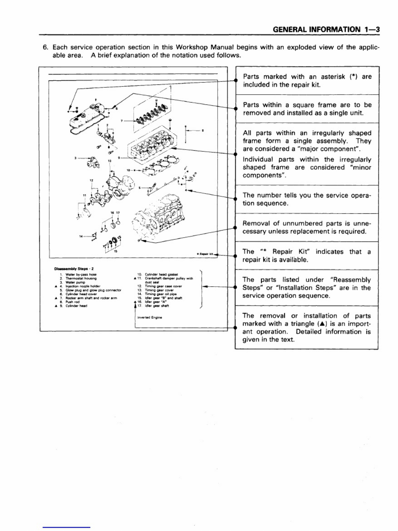 Sample 2 of Isuzu Diesel Engine Workshop Service Manual [PDF]