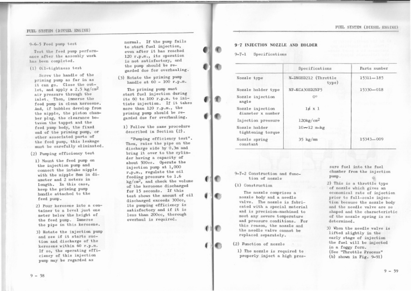 Sample 2 of Isuzu Diesel Fuel System Overview Technical Manual [PDF]