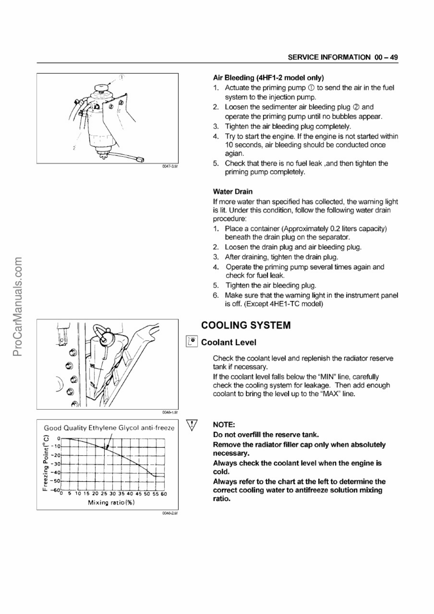 Sample 4 of Isuzu Engine 4H Series Workshop Service Manual [PDF]