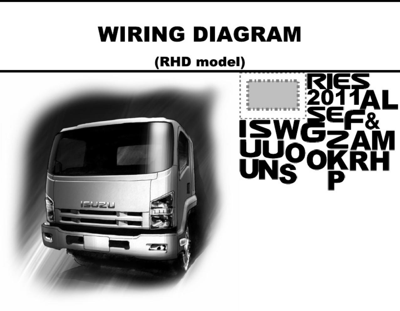 Isuzu Giga Wiring Diagram Complete Electrical Wiring Schematic & System Diagram [PDF] cover