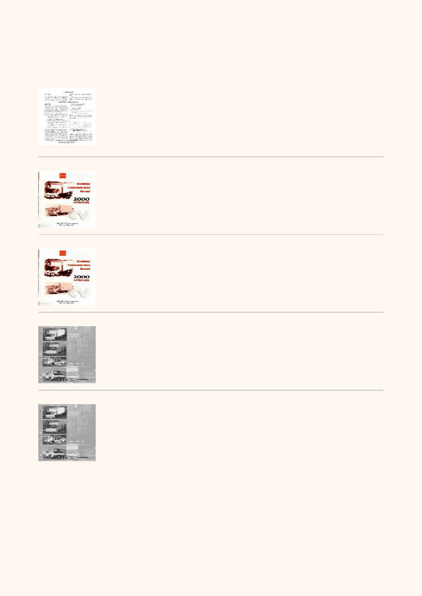 Sample 3 of Isuzu GM Isuzu Truck NQR 2006 N Series Workshop Service Manual [PDF]