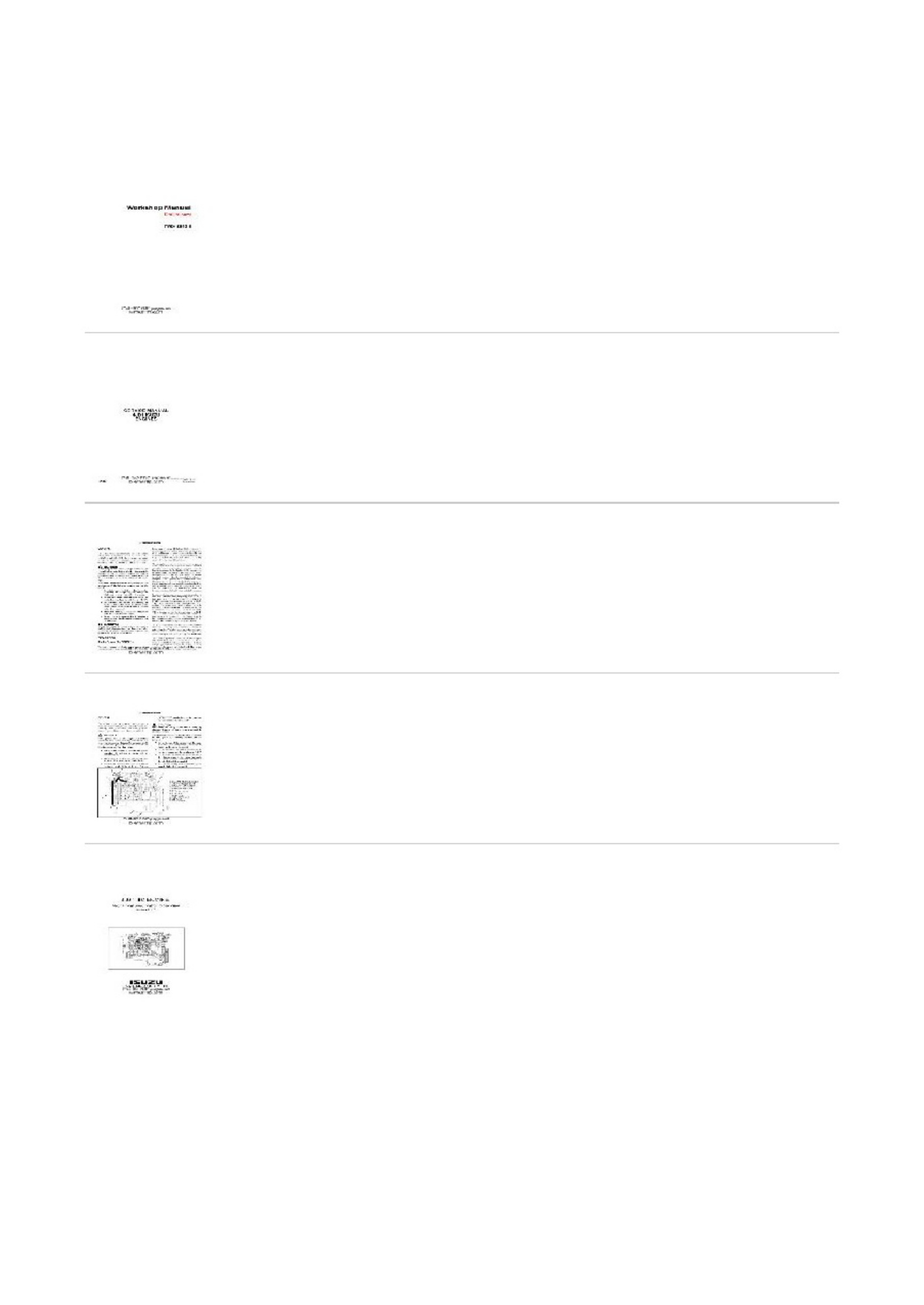 Sample 3 of Isuzu Industrial Engine A 4ja1 A 4Jb1 Workshop Service Manual [PDF]