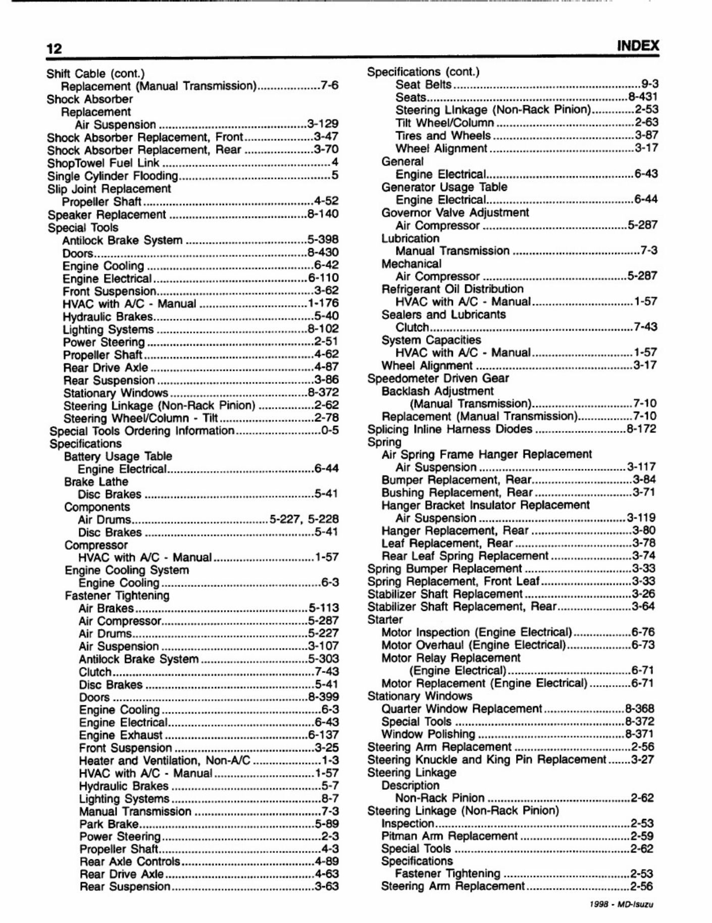 Sample 8 of Isuzu Libro 2 PDF Technical Manual [PDF]