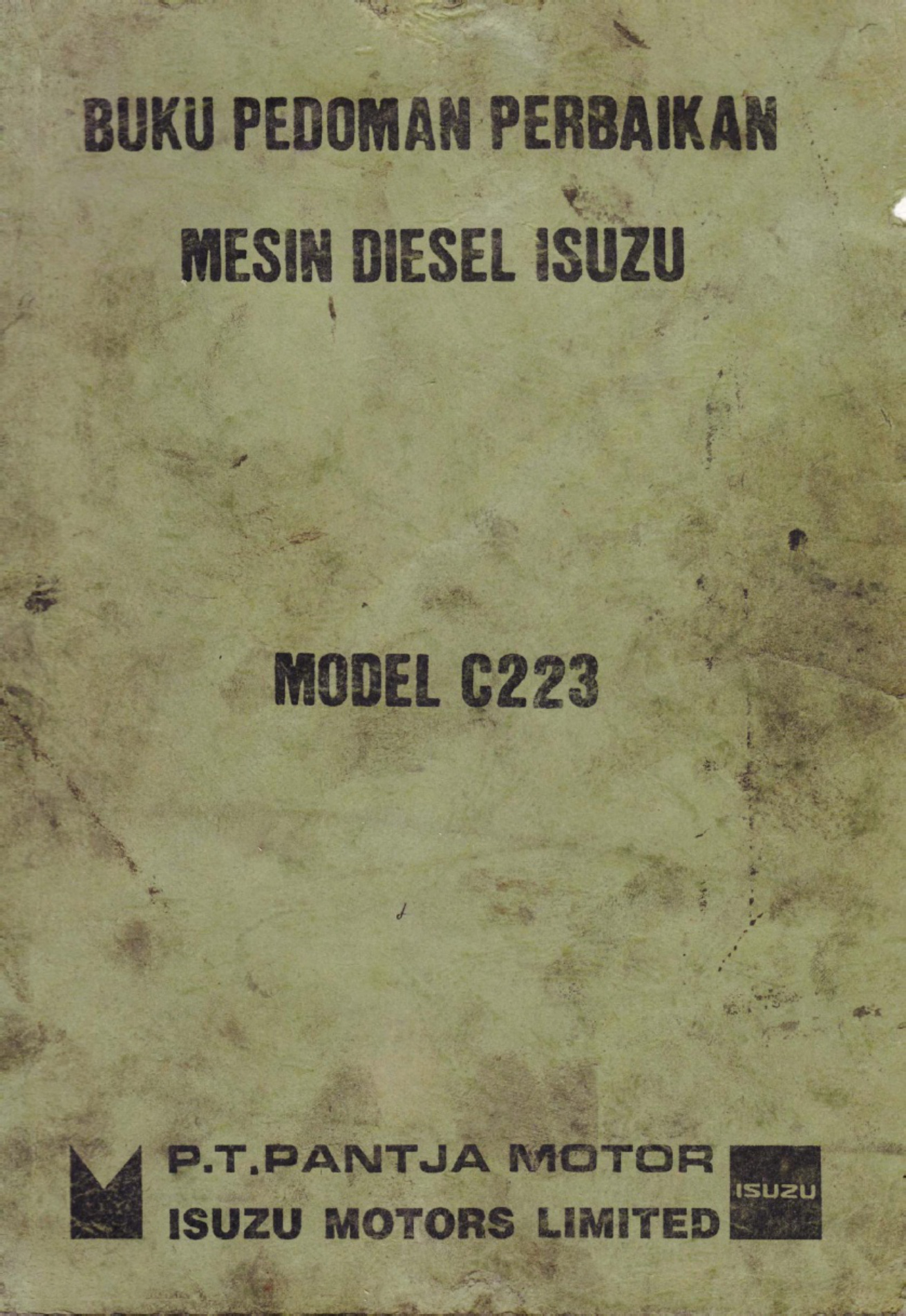 Isuzu Manual Technical Manual [PDF] cover