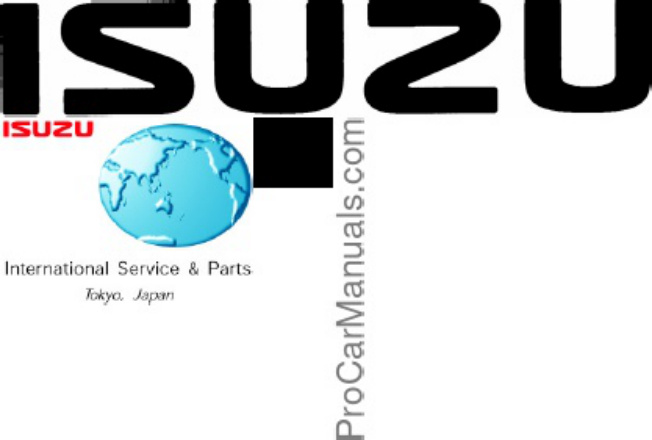 Sample 3 of Isuzu Manual Transmission MSG Models Technical Manual [PDF]