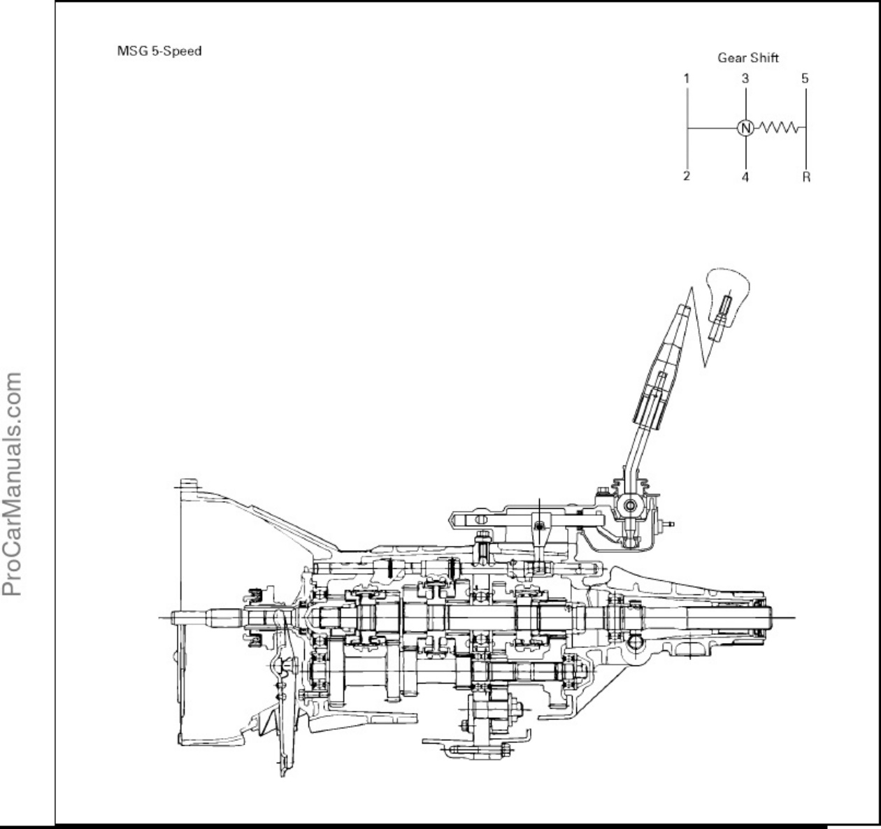 Sample 4 of Isuzu Manual Transmission MSG Models Technical Manual [PDF]