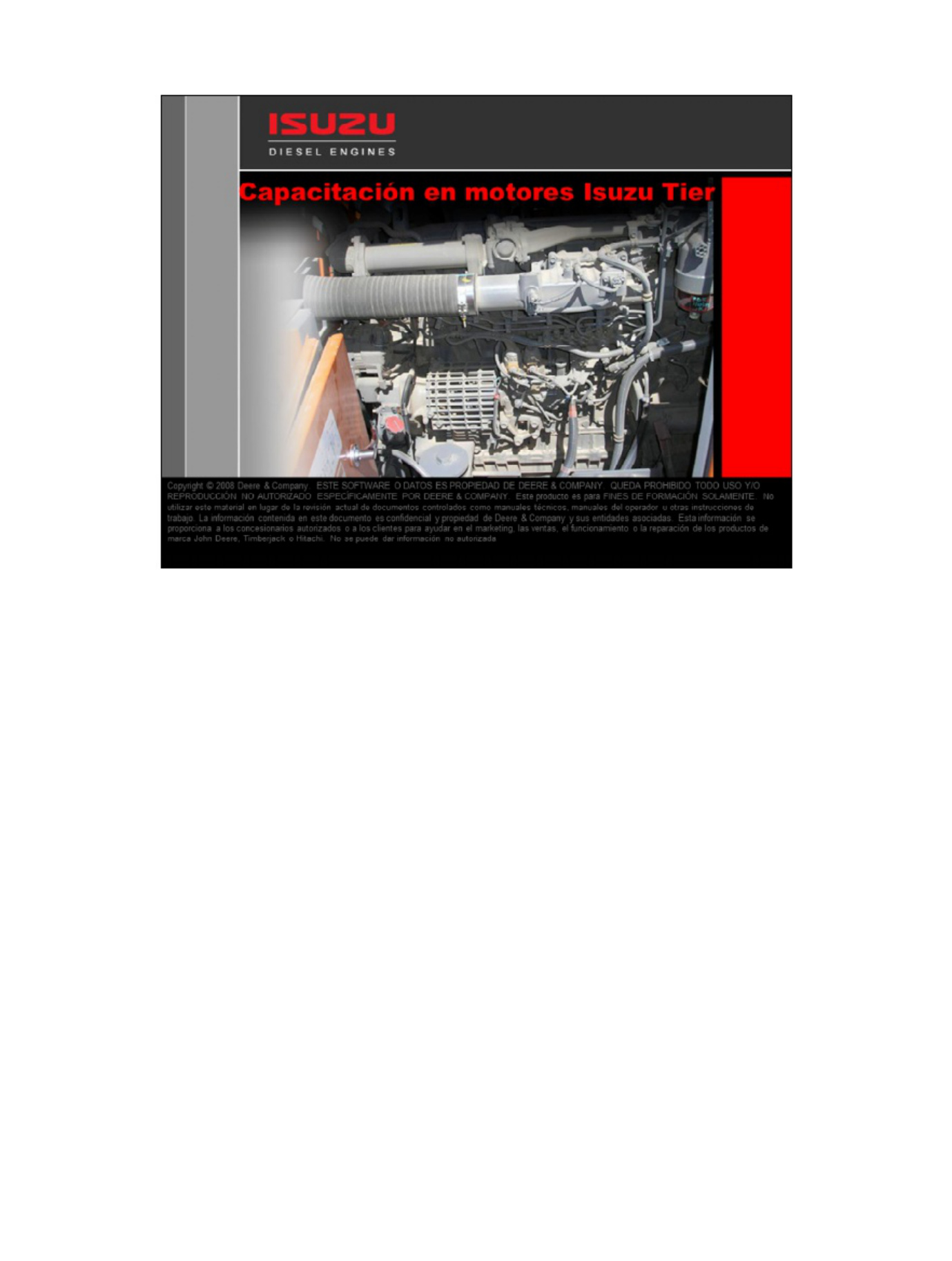 Sample 2 of Isuzu Motores Isuzu Tier 3_ Especificacio Technical Manual [PDF]