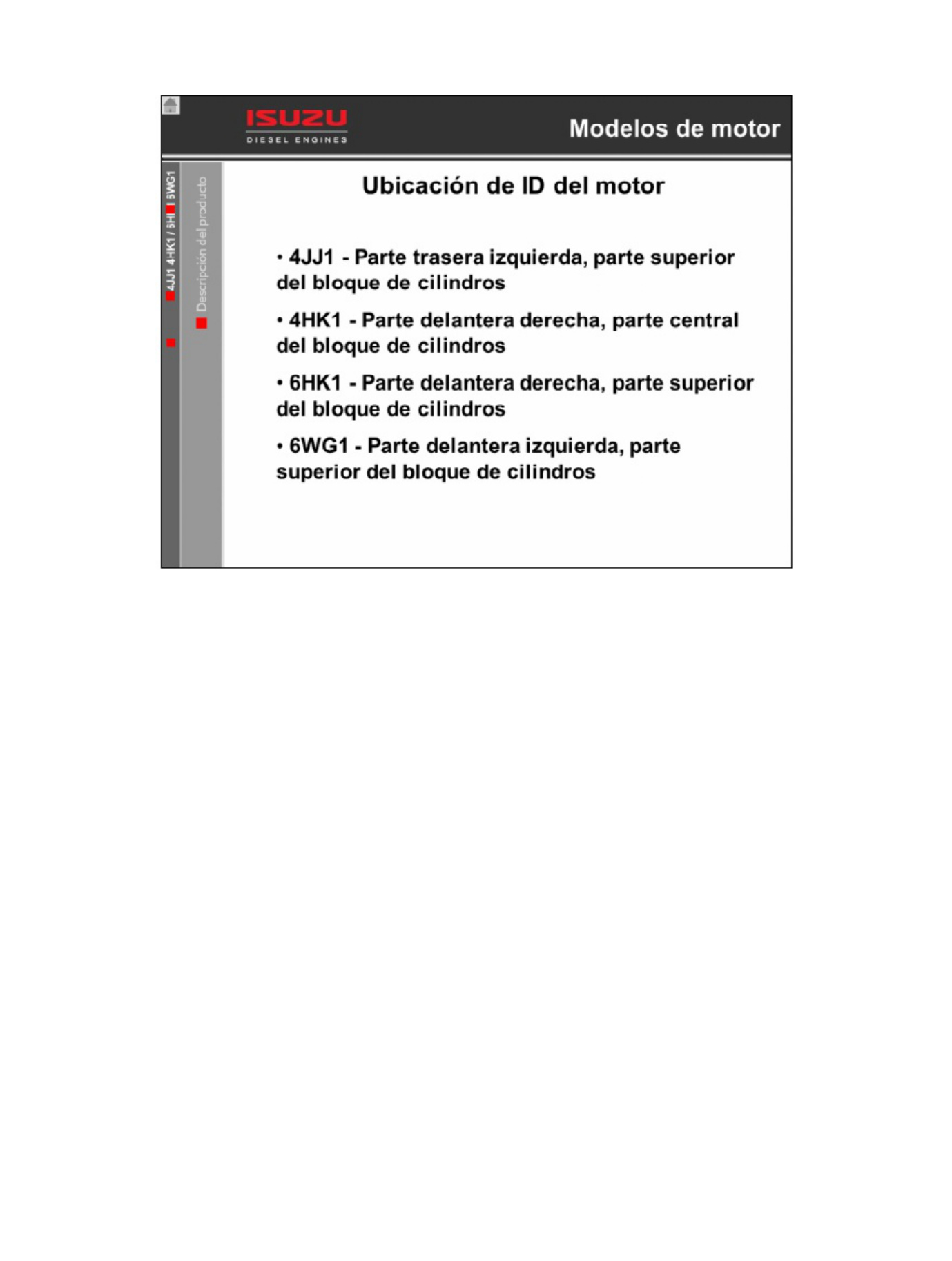 Sample 3 of Isuzu Motores Isuzu Tier 3_ Especificacio Technical Manual [PDF]