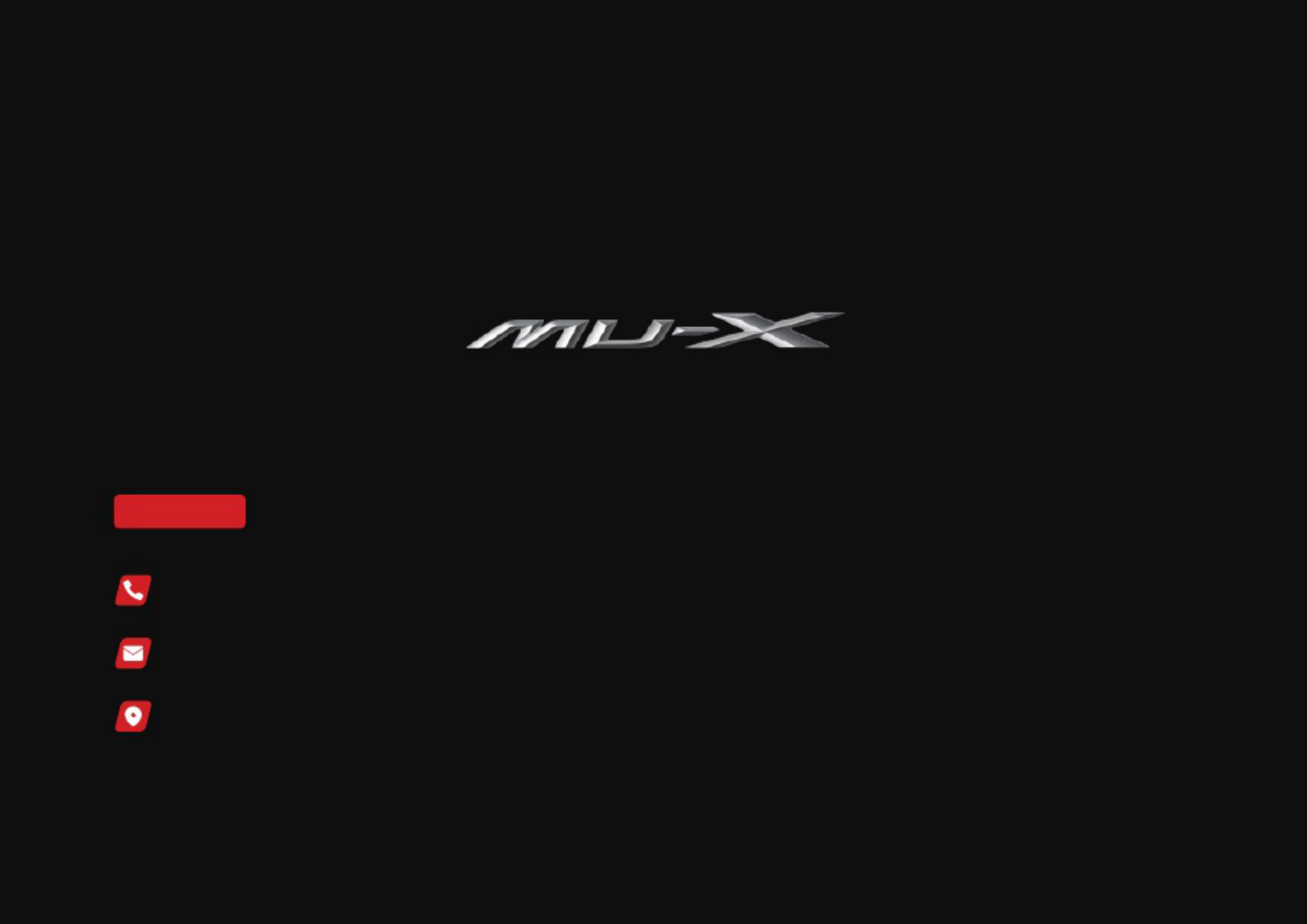 Sample 8 of Isuzu MuX BROCHURE Technical Manual [PDF]