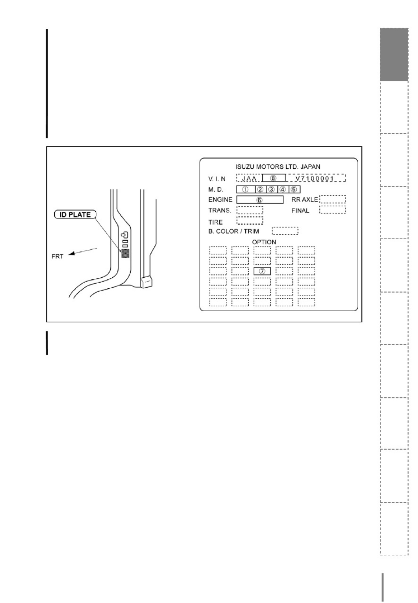 Sample 2 of Isuzu N-Series Body Builders Guide Technical Manual [PDF]