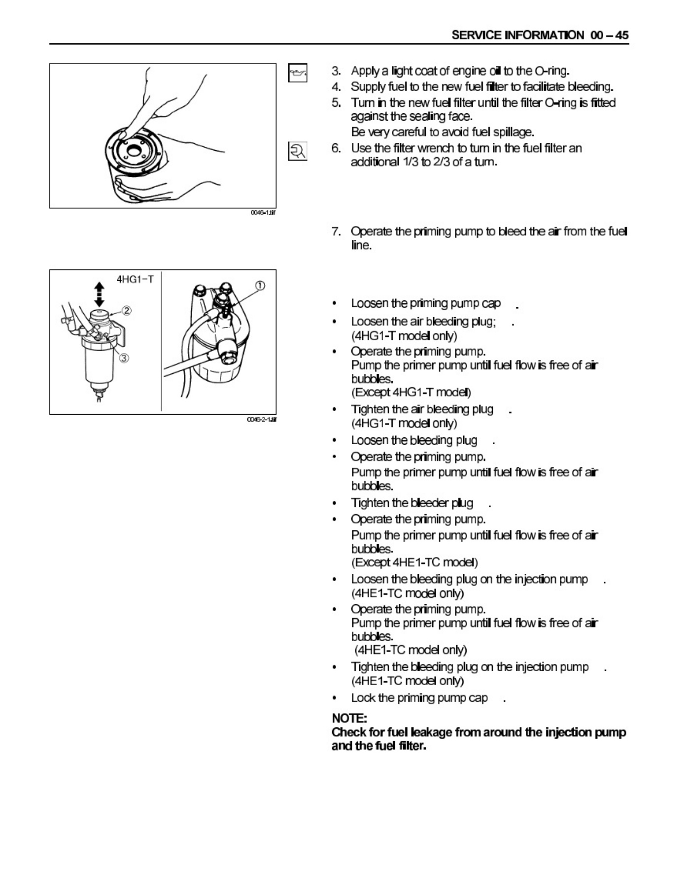 Sample 3 of Isuzu N-Series Elf Heavy Duty Diesel Engine Workshop Service Manual [PDF]