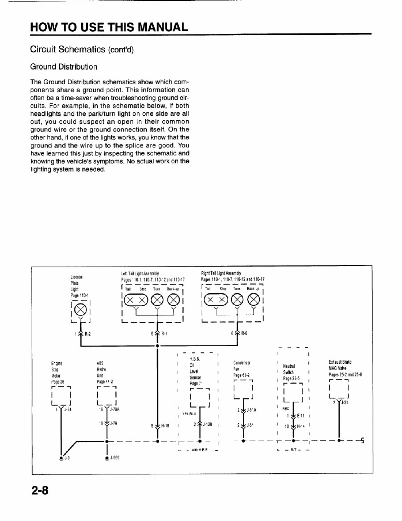 Sample 7 of Isuzu NPR NQR 2000 Electrical Troubeshoot Complete Electrical Wiring Schematic & System Diagram [PDF]