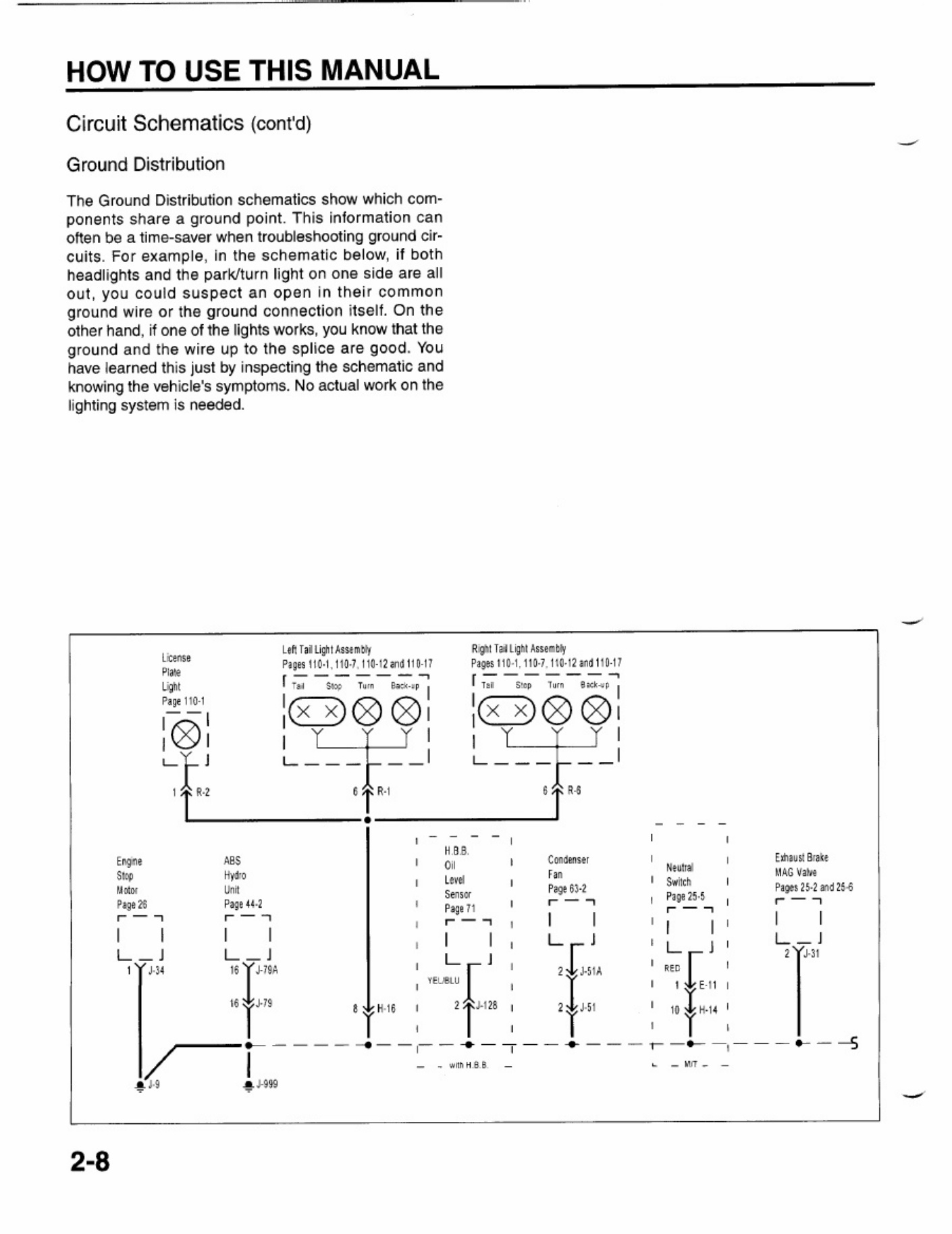 Sample 7 of Isuzu NPR NQR 2001 Electrical Troubeshoot Complete Electrical Wiring Schematic & System Diagram [PDF]